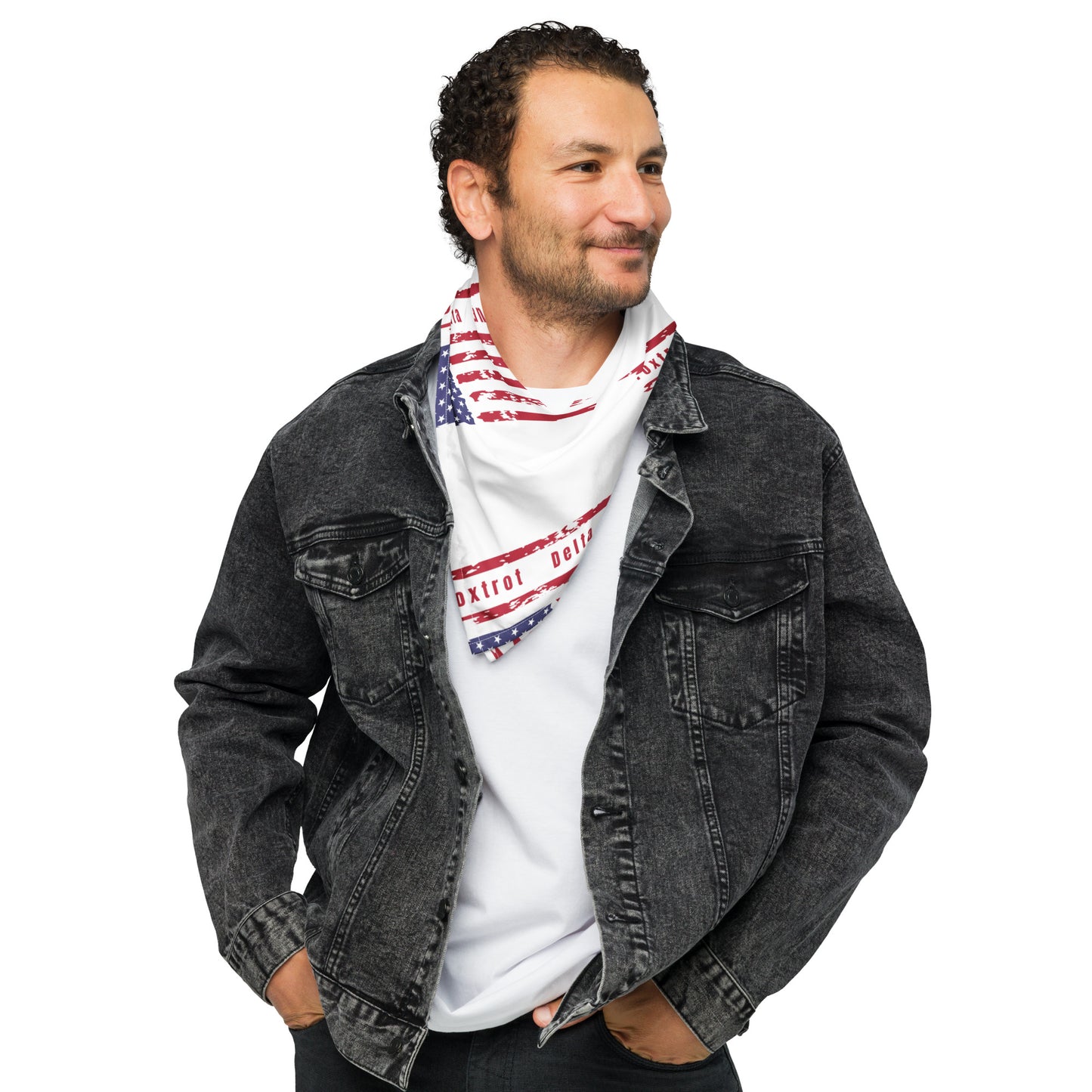 Foxtrot Delta Tango (Flag) - Bandana Bandana Woke American Apparel L