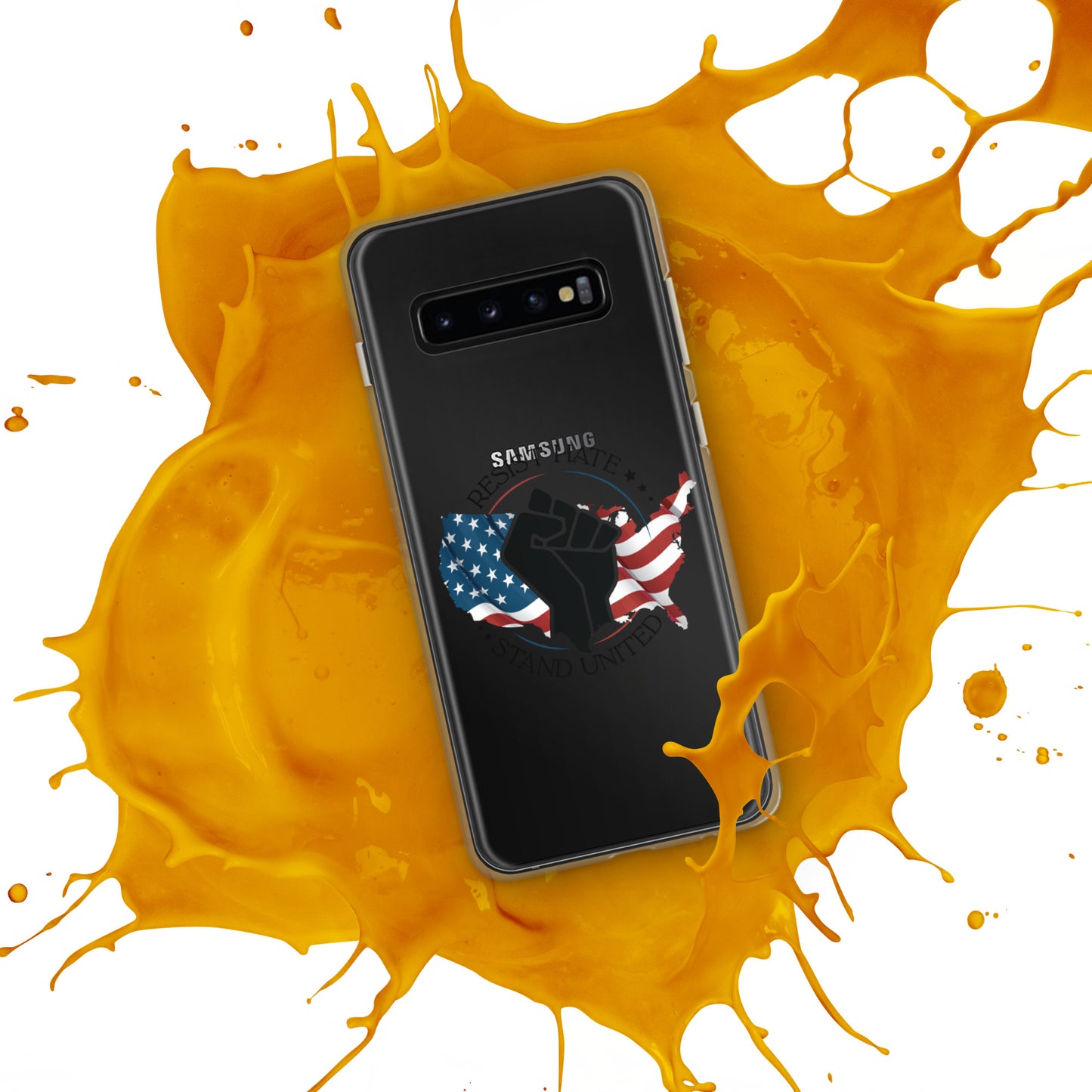Resist Hate, Stand United - Case for Samsung® Phones Mobile Phone Cases Woke American Apparel