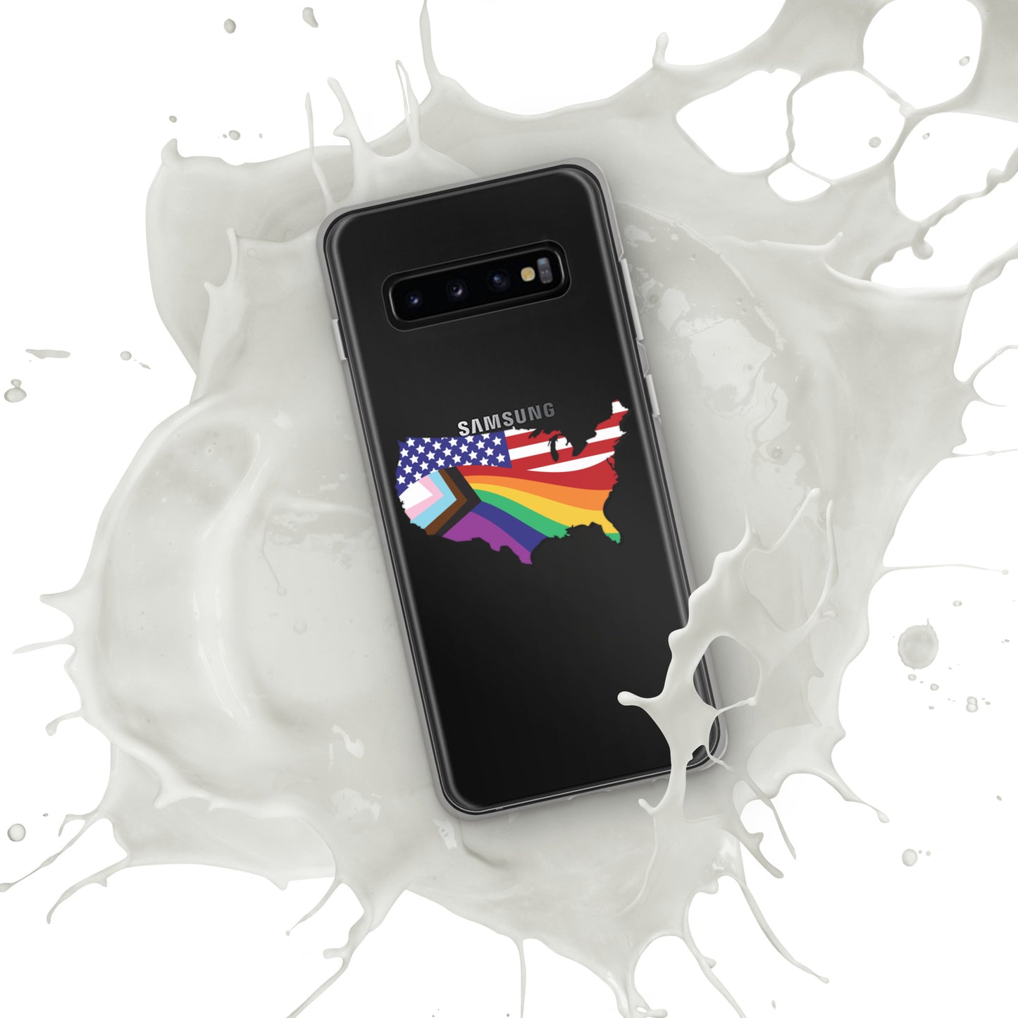 US Map Old Glory Pride - Case for Samsung® Phones Mobile Phone Cases Woke American Apparel Samsung Galaxy S10+