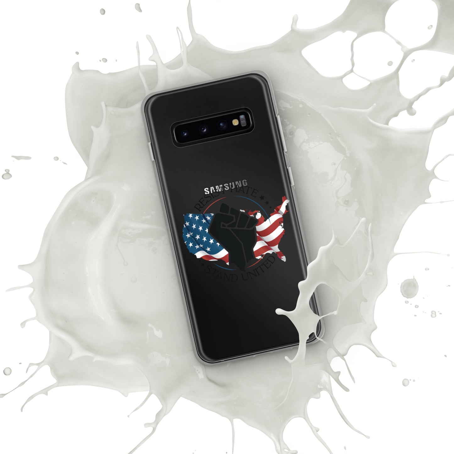 Resist Hate, Stand United - Case for Samsung® Phones Mobile Phone Cases Woke American Apparel Samsung Galaxy S10+