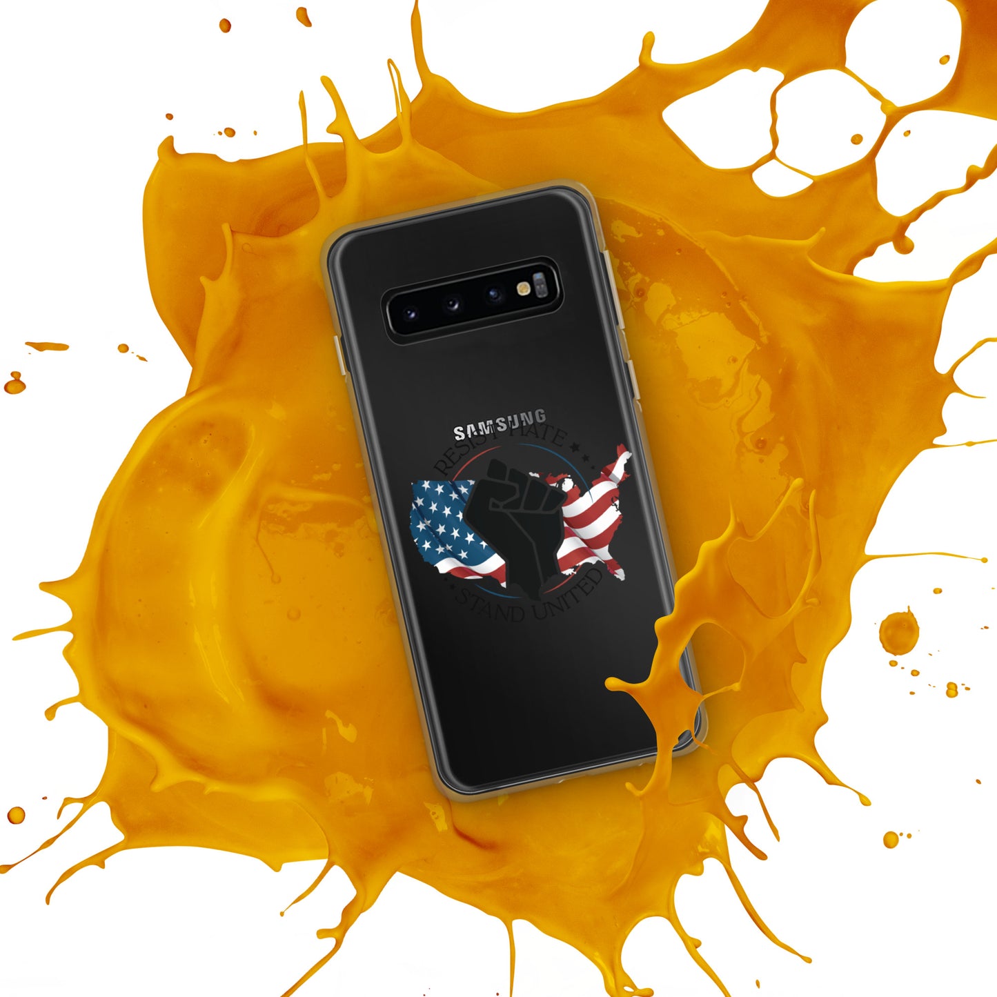 Resist Hate, Stand United - Case for Samsung® Phones Mobile Phone Cases Woke American Apparel