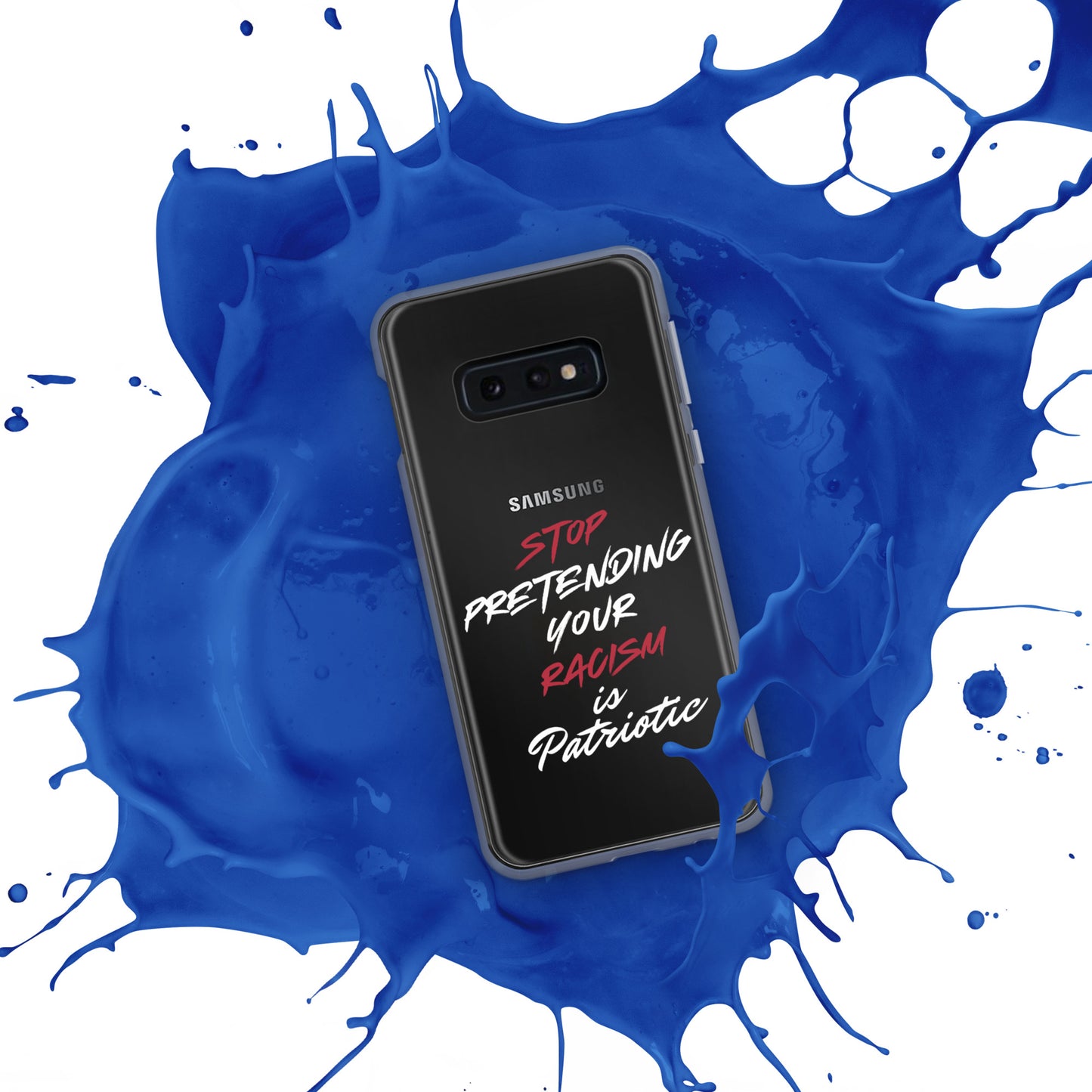 Stop Pretending Your Racism is Patriotic - Case for Samsung® Phones Mobile Phone Cases Woke American Apparel