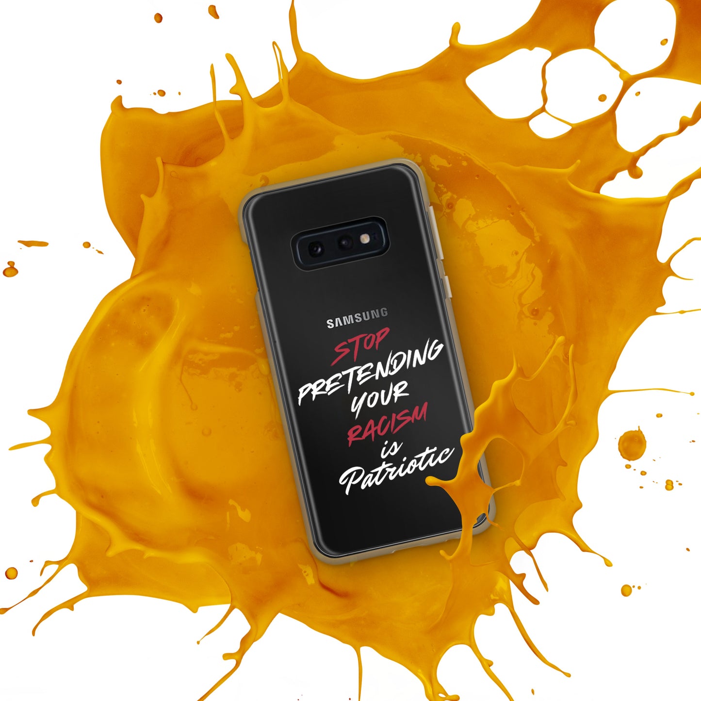 Stop Pretending Your Racism is Patriotic - Case for Samsung® Phones Mobile Phone Cases Woke American Apparel