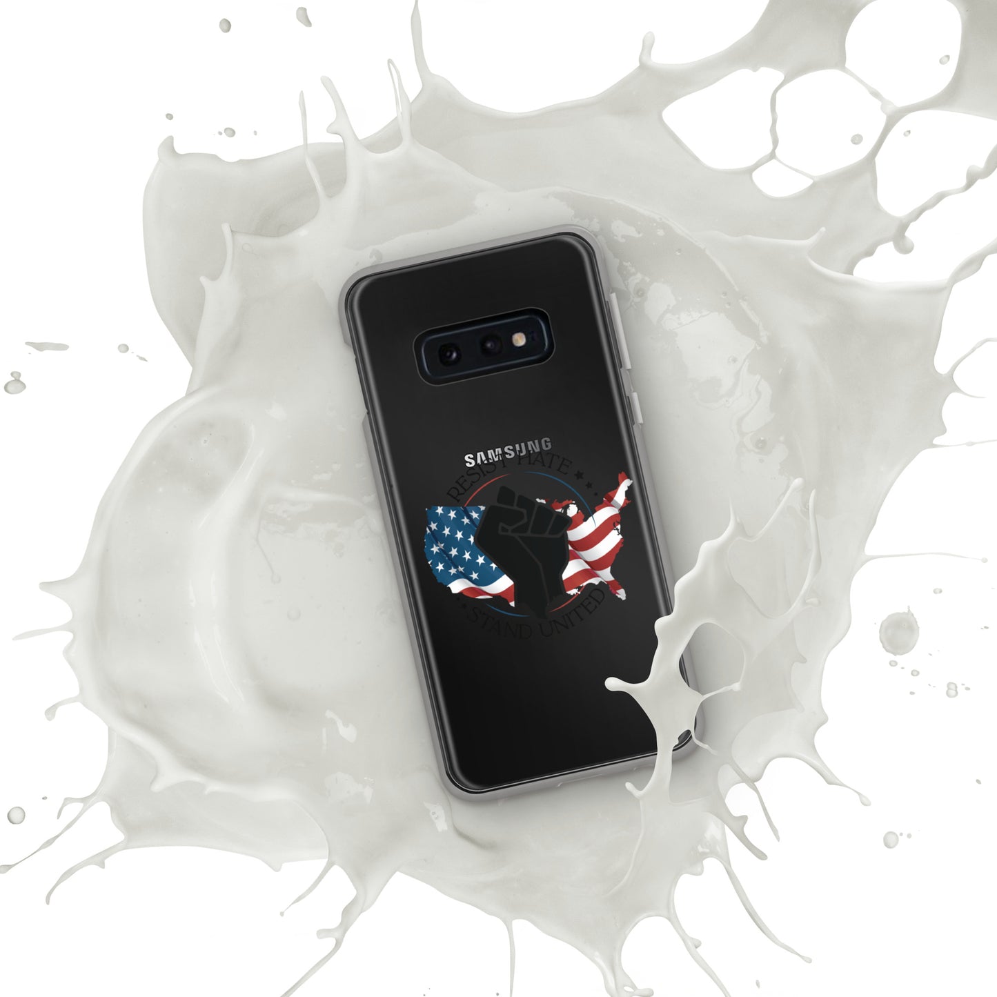 Resist Hate, Stand United - Case for Samsung® Phones Mobile Phone Cases Woke American Apparel Samsung Galaxy S10e