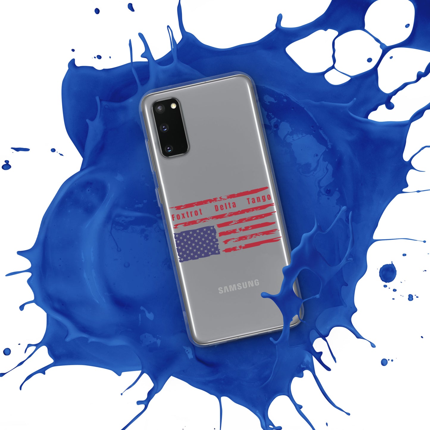 Foxtrot Delta Tango (Flag) - Case for Samsung® Phones Mobile Phone Cases Woke American Apparel