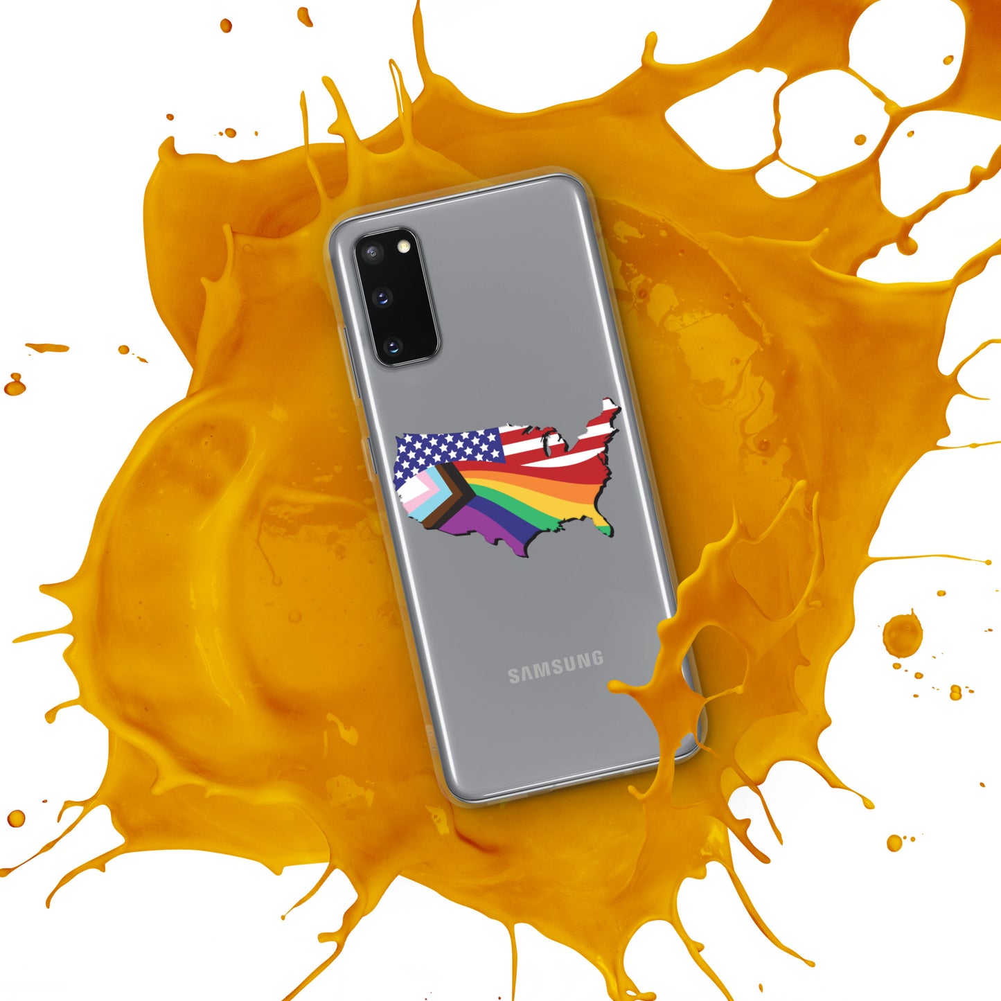 US Map Old Glory Pride - Case for Samsung® Phones Mobile Phone Cases Woke American Apparel