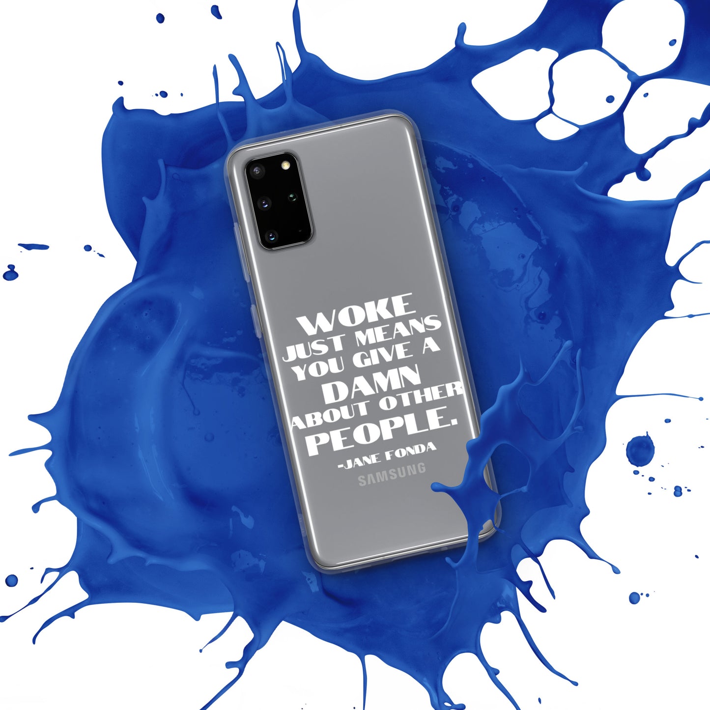 Woke Just Means You Give a Damn About Other People - Case for Samsung® Phones Mobile Phone Cases Woke American Apparel