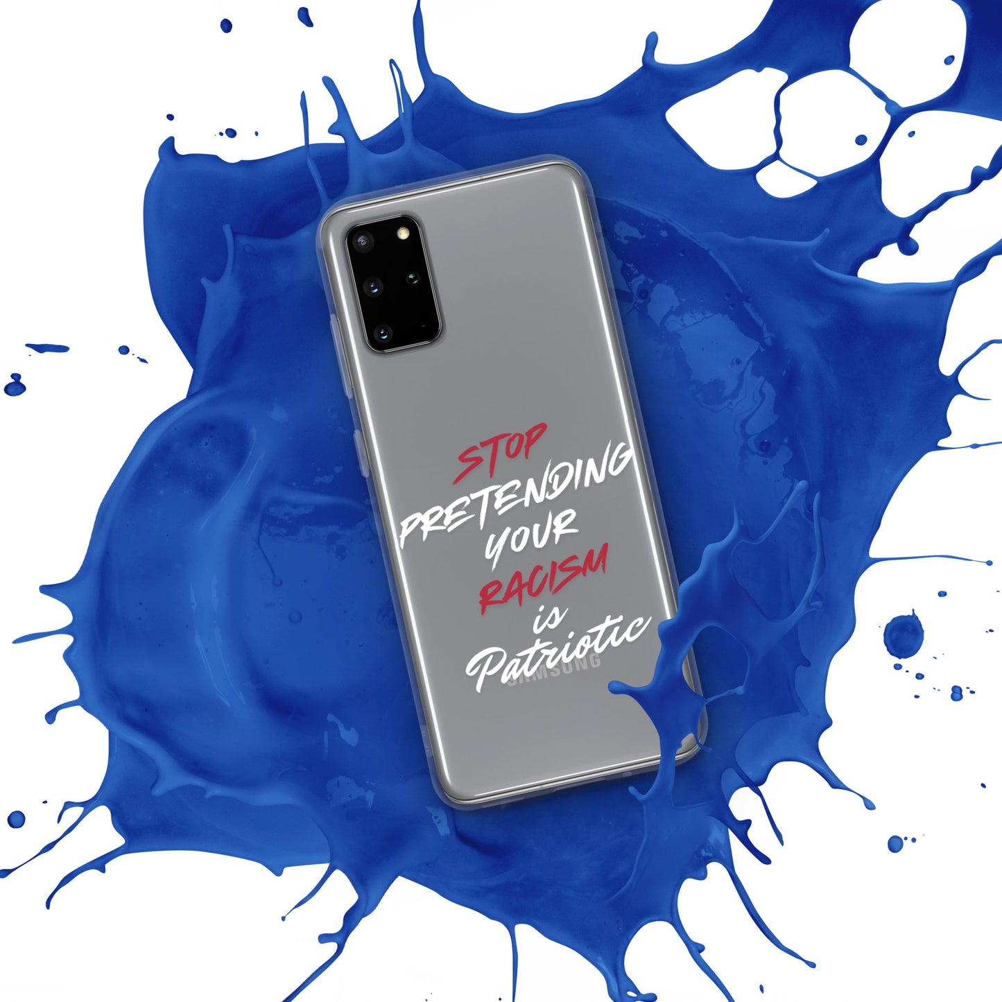 Stop Pretending Your Racism is Patriotic - Case for Samsung® Phones Mobile Phone Cases Woke American Apparel