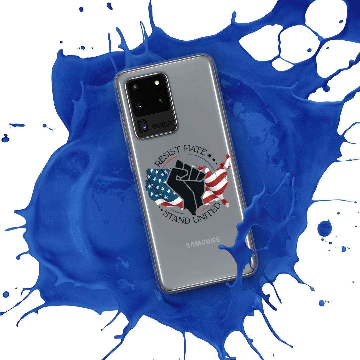 Resist Hate, Stand United - Case for Samsung® Phones Mobile Phone Cases Woke American Apparel