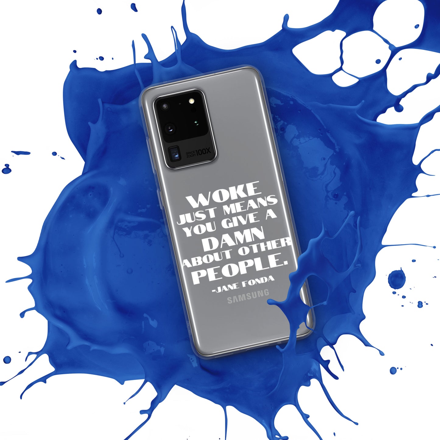 Woke Just Means You Give a Damn About Other People - Case for Samsung® Phones Mobile Phone Cases Woke American Apparel