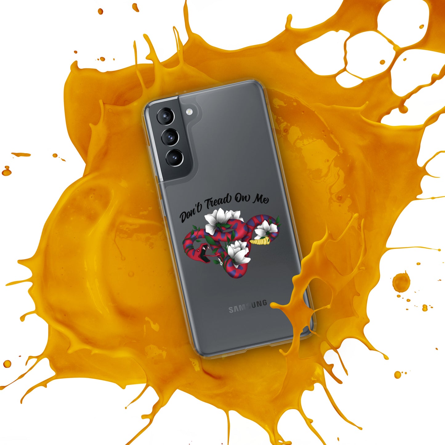 Don't Tread On Me - Samsung® Phone Case - Supporting Women's Rights Mobile Phone Cases Woke American Apparel