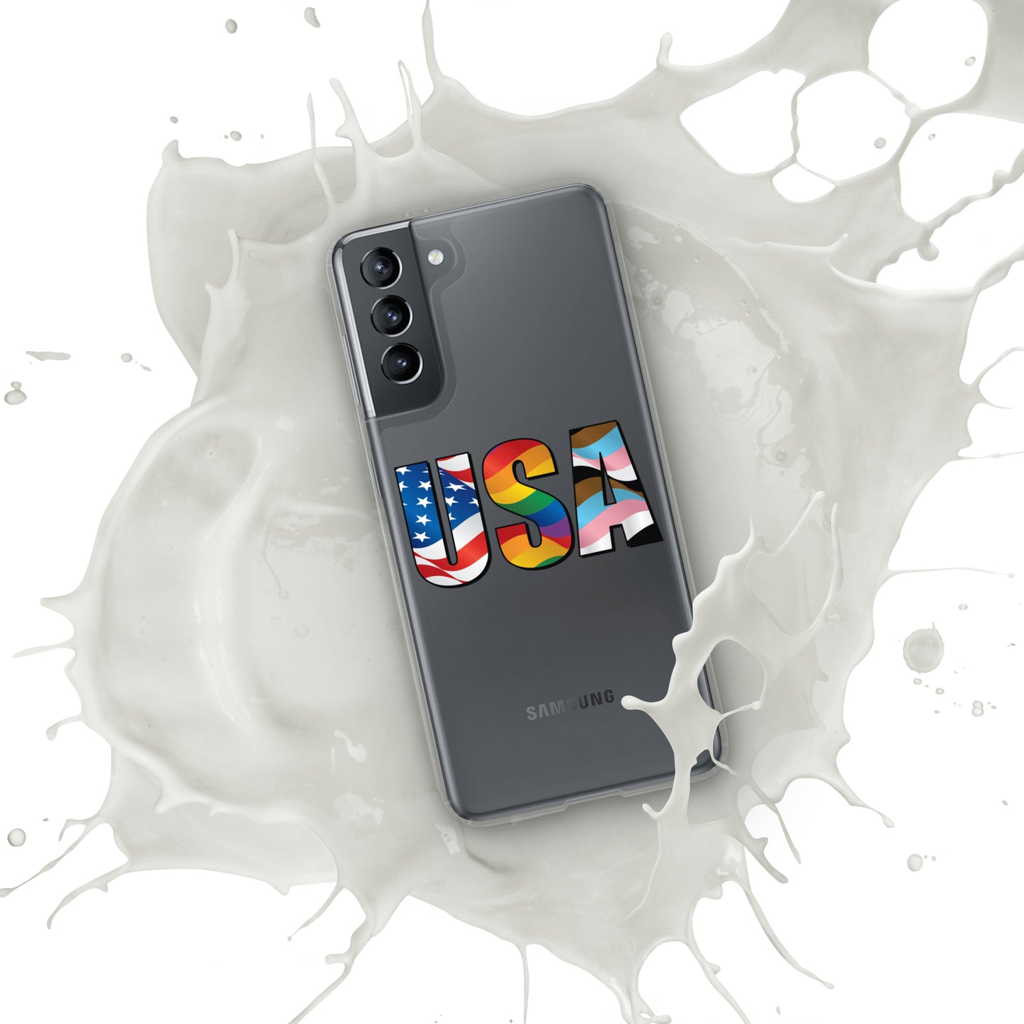 USA Pride - Samsung® Phone Case - Supporting Equal Rights for All Americans Mobile Phone Cases Woke American Apparel Samsung Galaxy S21
