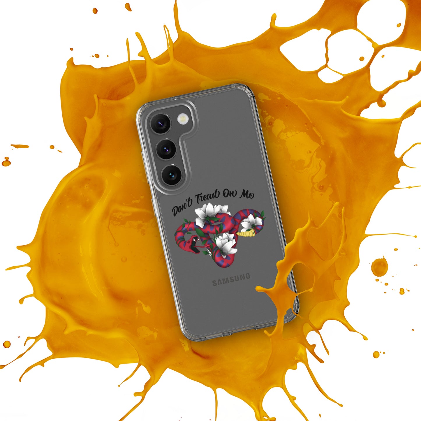 Don't Tread On Me - Samsung® Phone Case - Supporting Women's Rights Mobile Phone Cases Woke American Apparel