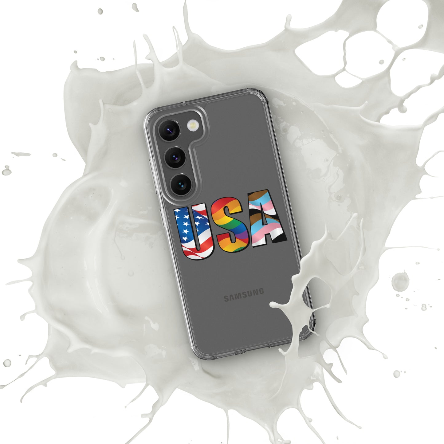 USA Pride - Samsung® Phone Case - Supporting Equal Rights for All Americans Mobile Phone Cases Woke American Apparel Samsung Galaxy S23