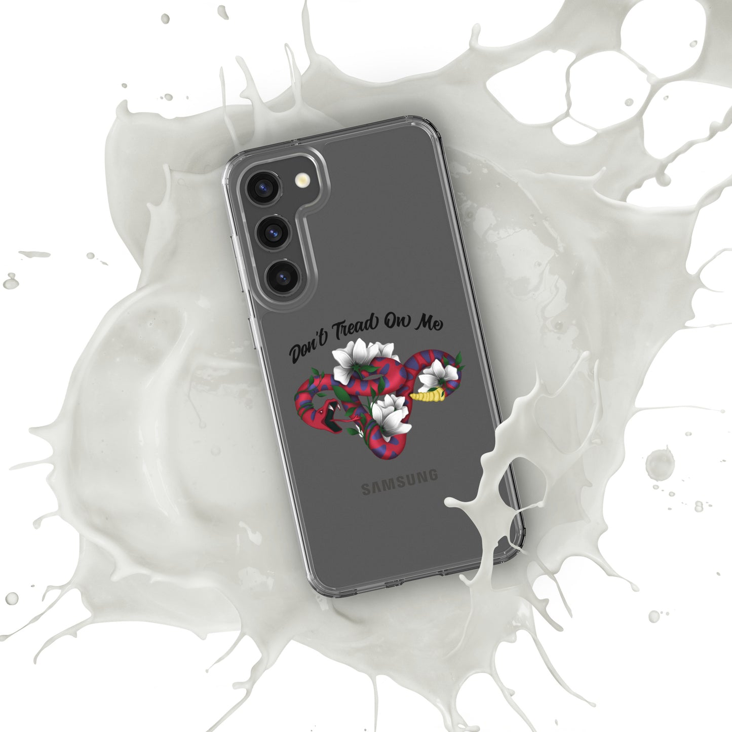 Don't Tread On Me - Samsung® Phone Case - Supporting Women's Rights Mobile Phone Cases Woke American Apparel Samsung Galaxy S23 Plus