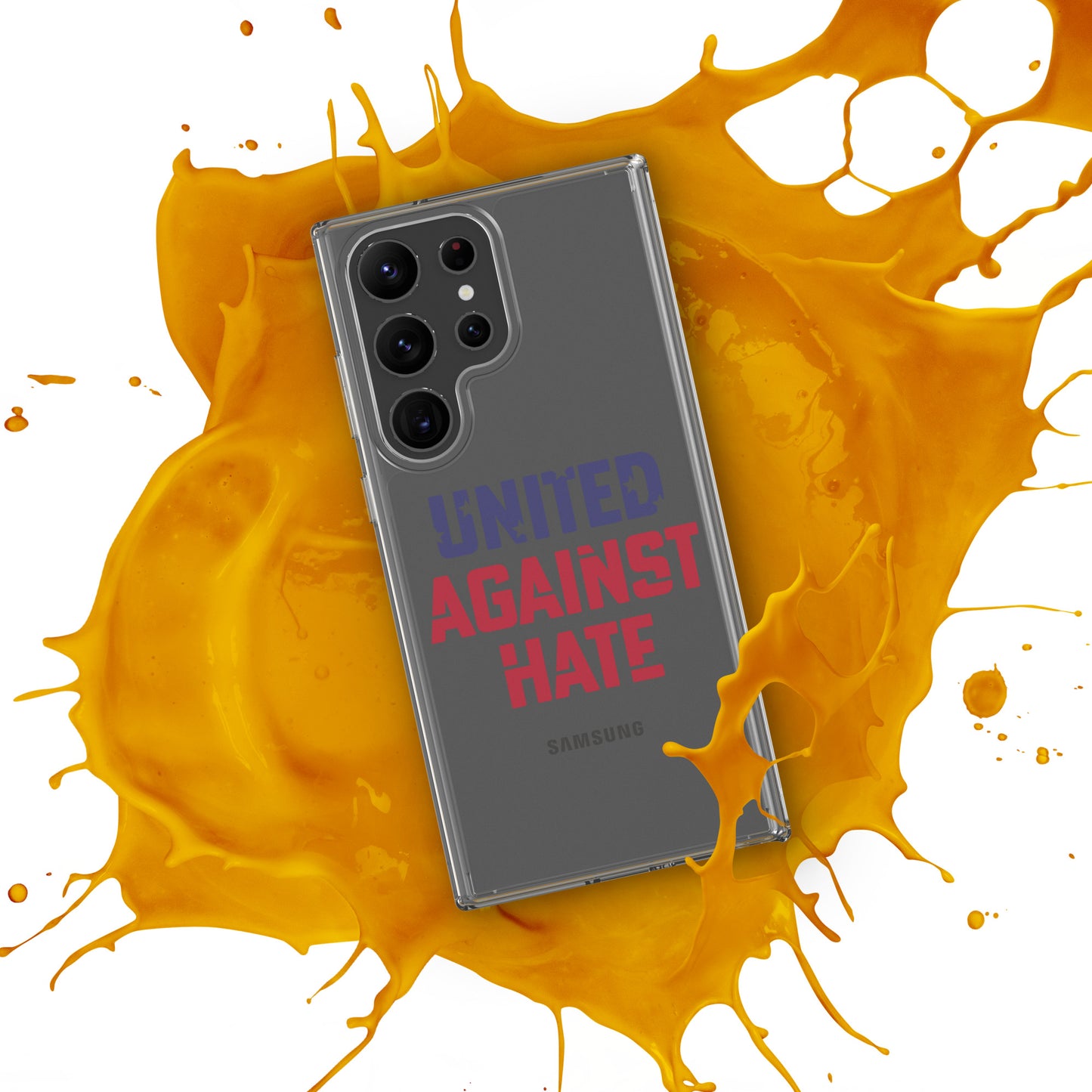 United Against Hate - Samsung® Case - Supporting Black Lives Matter and Equal Rights for All Americans Mobile Phone Cases Woke American Apparel