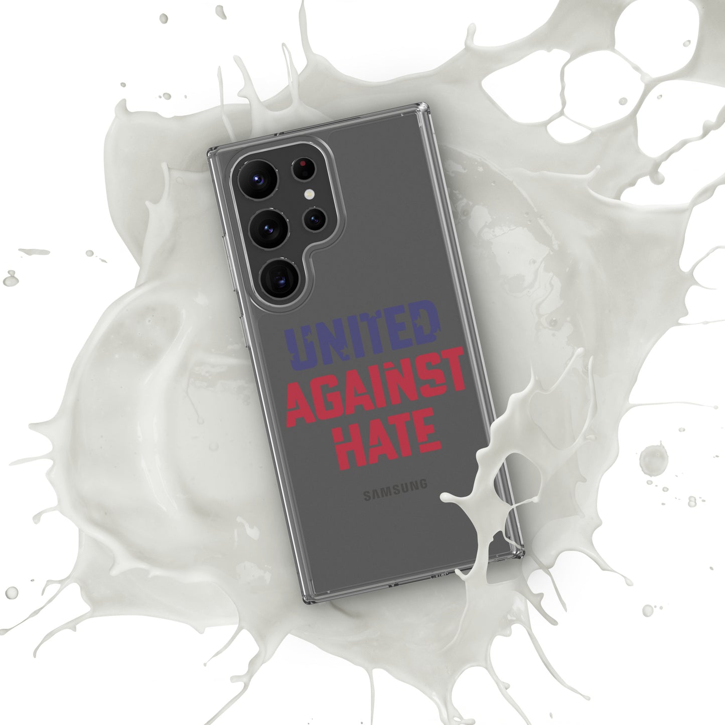 United Against Hate - Samsung® Case - Supporting Black Lives Matter and Equal Rights for All Americans Mobile Phone Cases Woke American Apparel Samsung Galaxy S23 Ultra