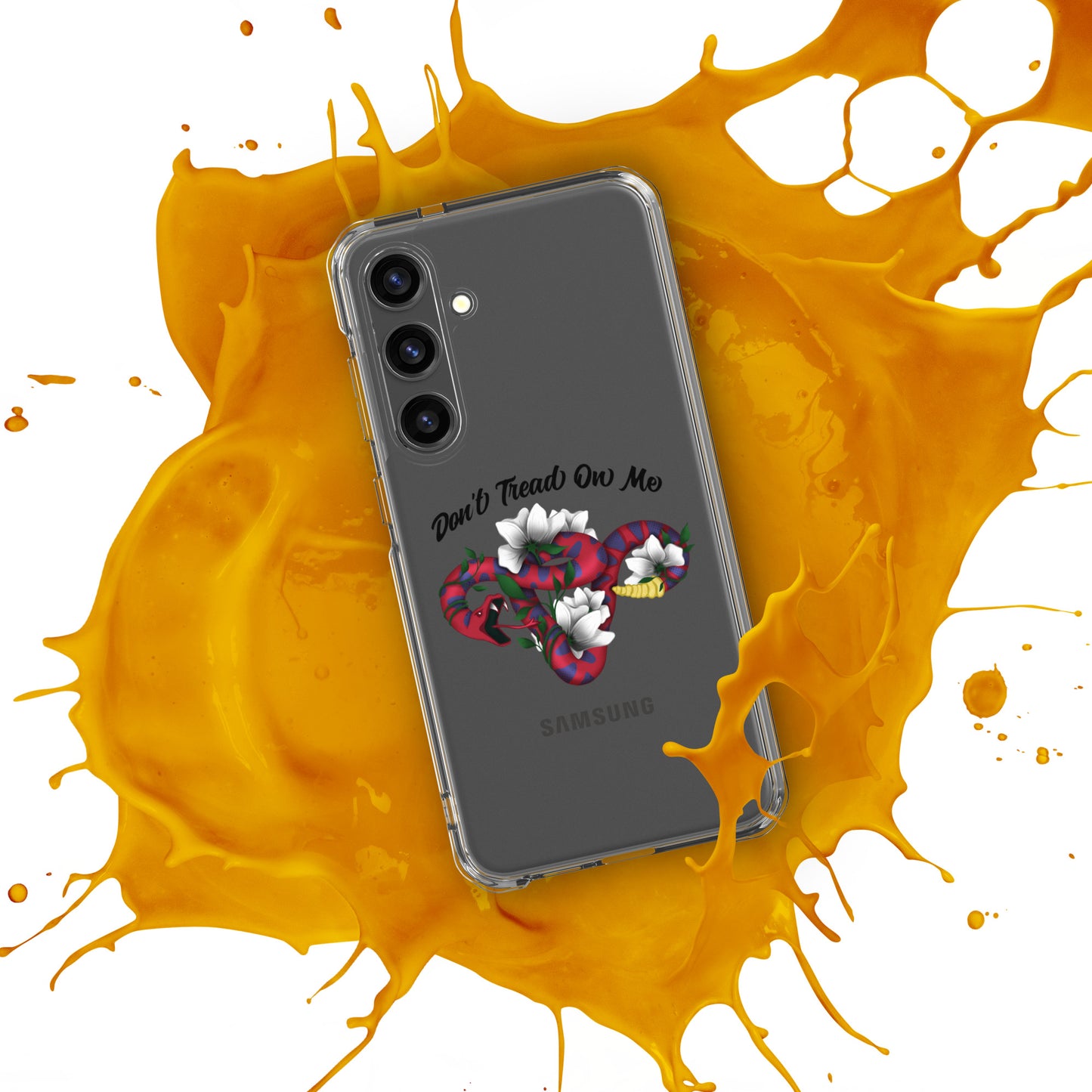 Don't Tread On Me - Samsung® Phone Case - Supporting Women's Rights Mobile Phone Cases Woke American Apparel