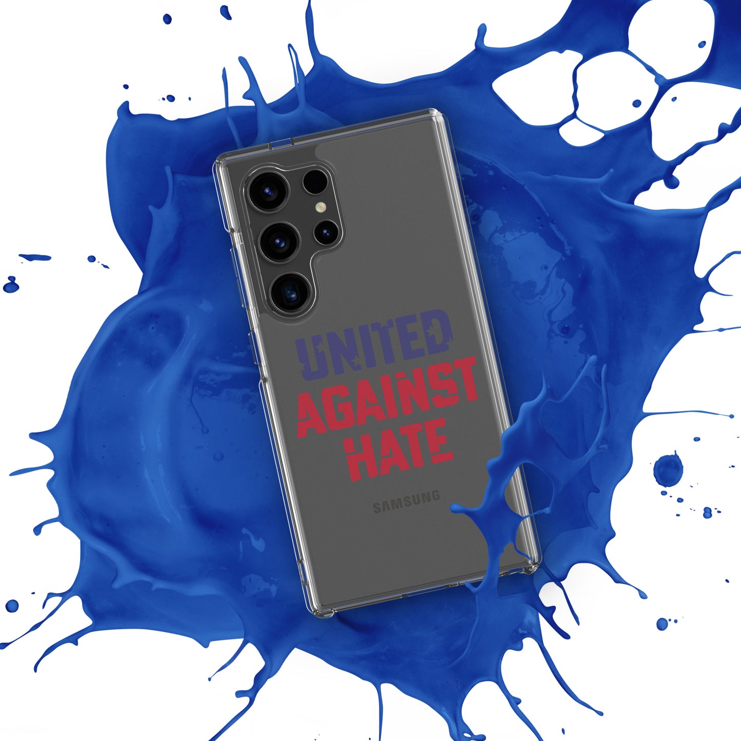 United Against Hate - Samsung® Case - Supporting Black Lives Matter and Equal Rights for All Americans Mobile Phone Cases Woke American Apparel