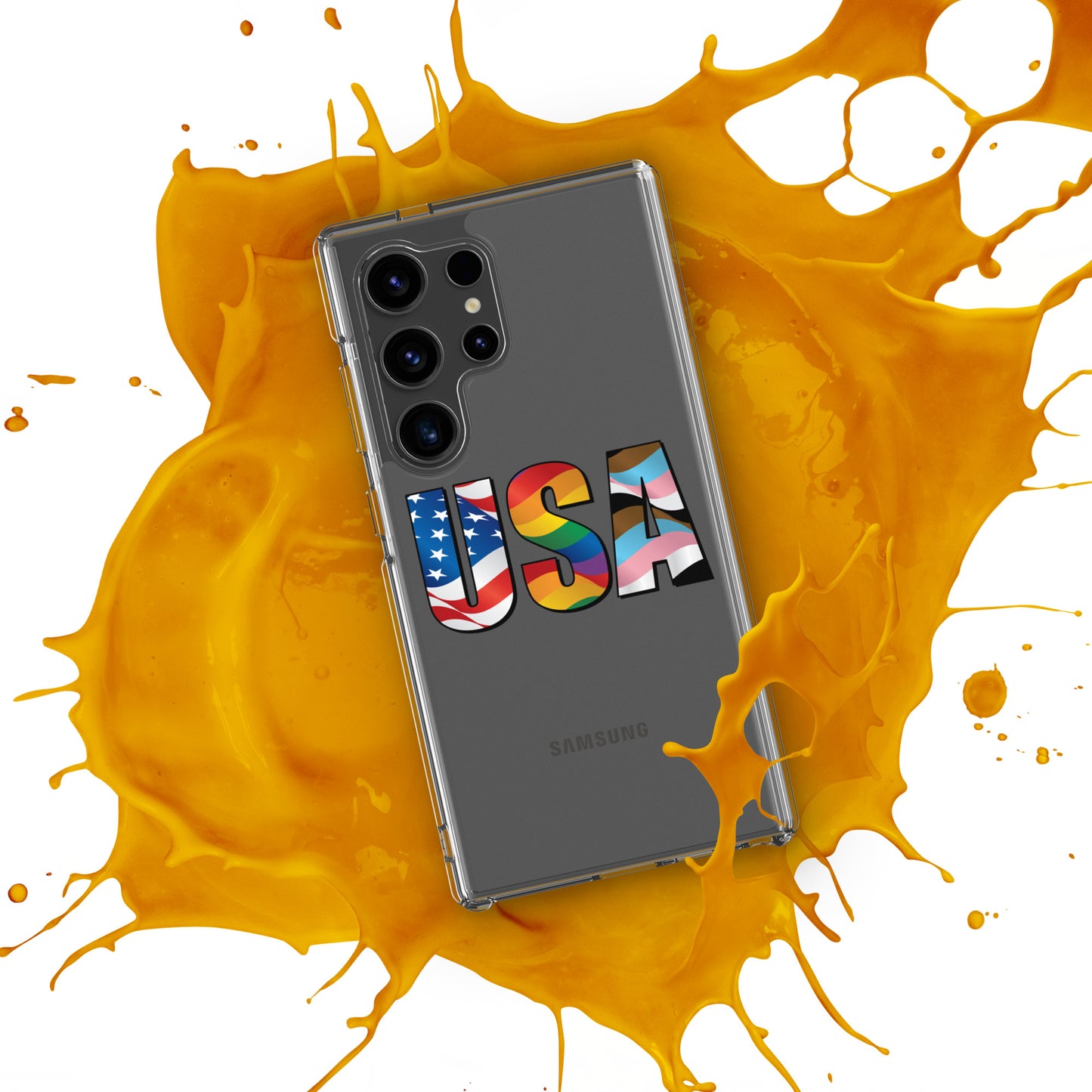 USA Pride - Samsung® Phone Case - Supporting Equal Rights for All Americans Mobile Phone Cases Woke American Apparel