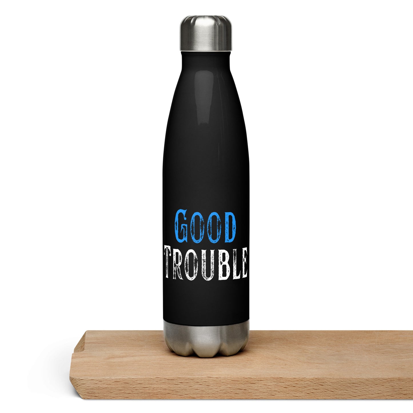 Good Trouble - Stainless Steel Water Bottle Water Bottles Woke American Apparel Default Title