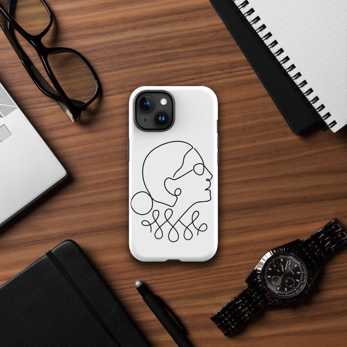 Ruth Bader Ginsburg - iPhone® Case - Supporting Women's Rights Mobile Phone Cases Woke American Apparel iPhone 15