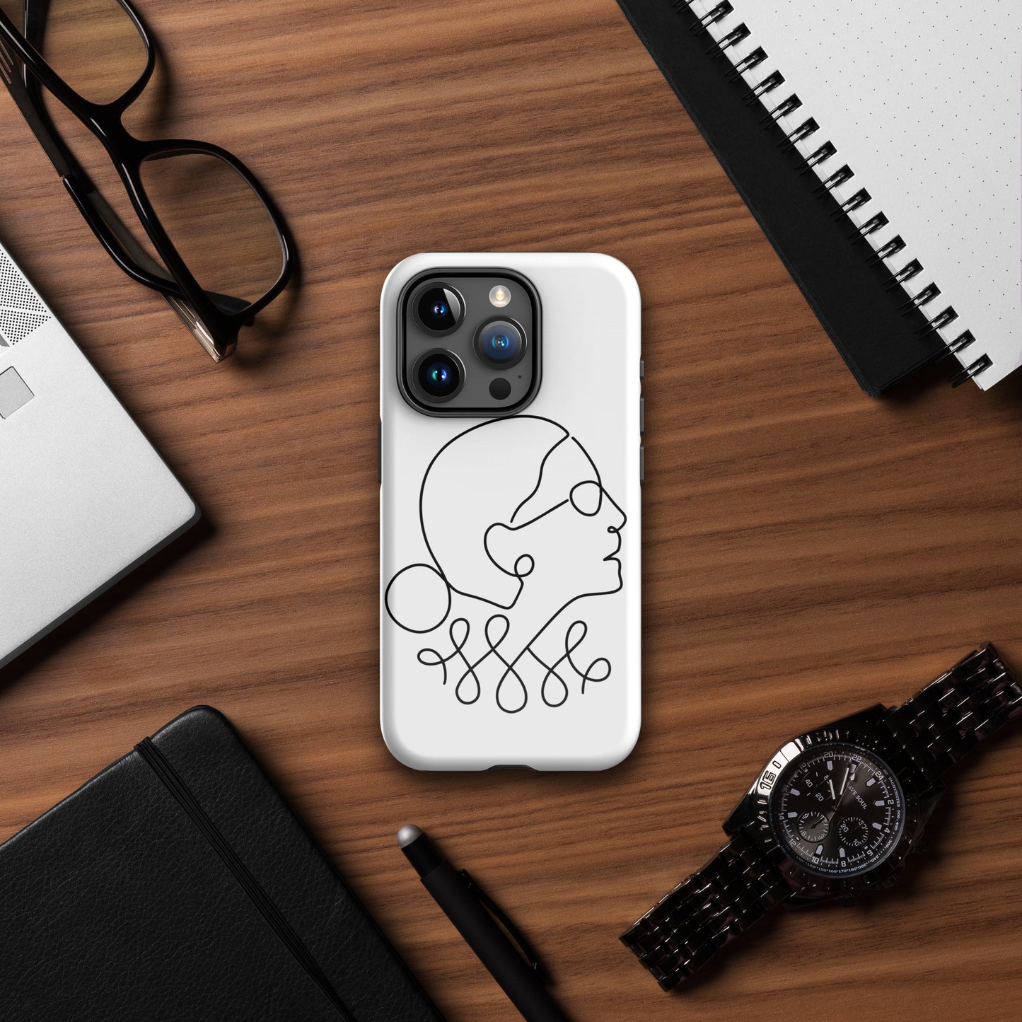 Ruth Bader Ginsburg - iPhone® Case - Supporting Women's Rights Mobile Phone Cases Woke American Apparel iPhone 15 Pro