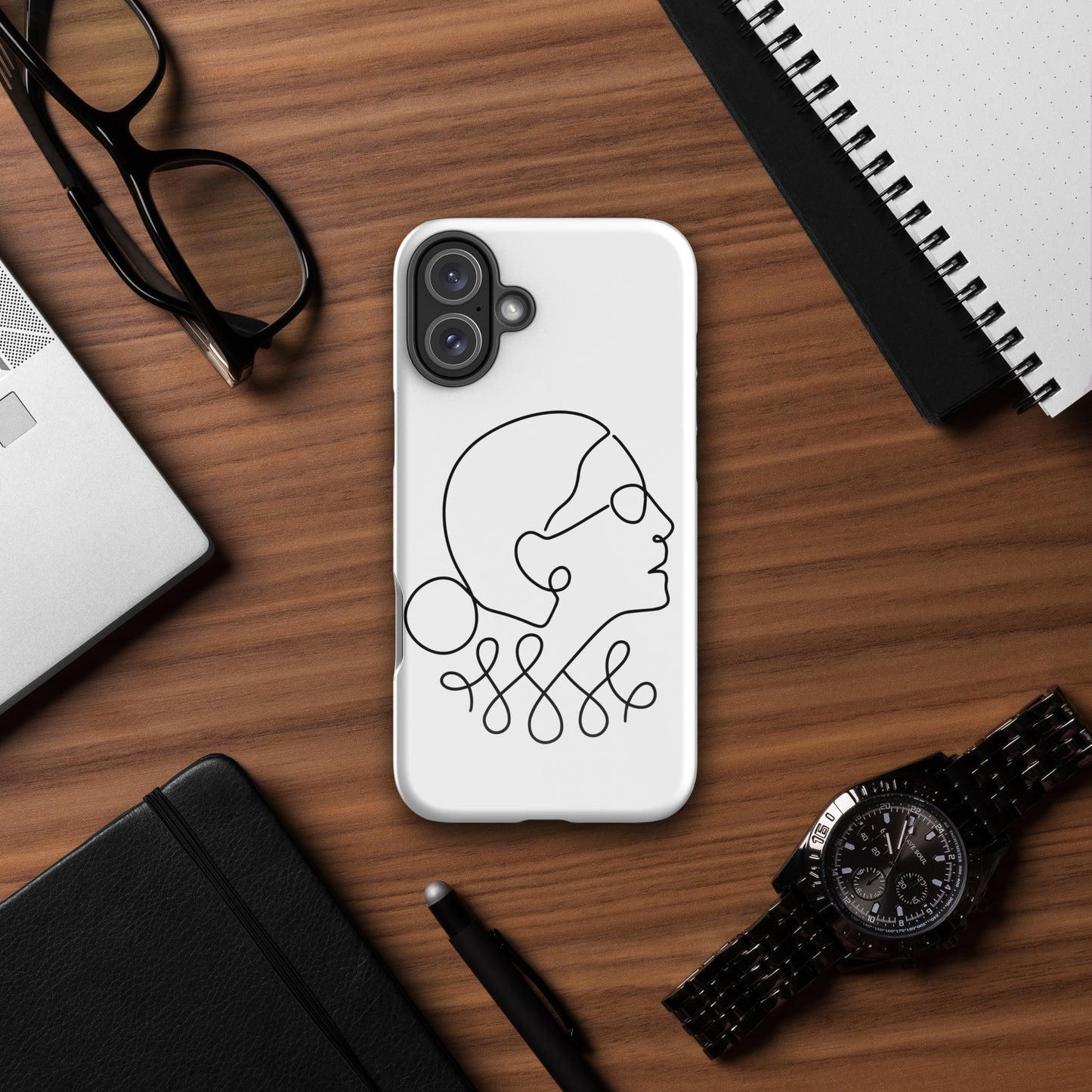 Ruth Bader Ginsburg - iPhone® Case - Supporting Women's Rights Mobile Phone Cases Woke American Apparel iPhone 16 Plus