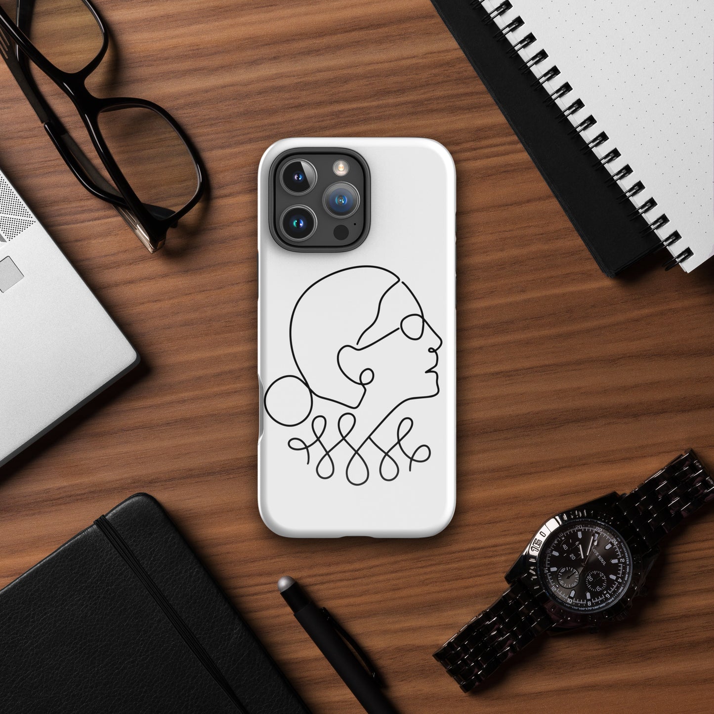 Ruth Bader Ginsburg - iPhone® Case - Supporting Women's Rights Mobile Phone Cases Woke American Apparel iPhone 16 Pro Max
