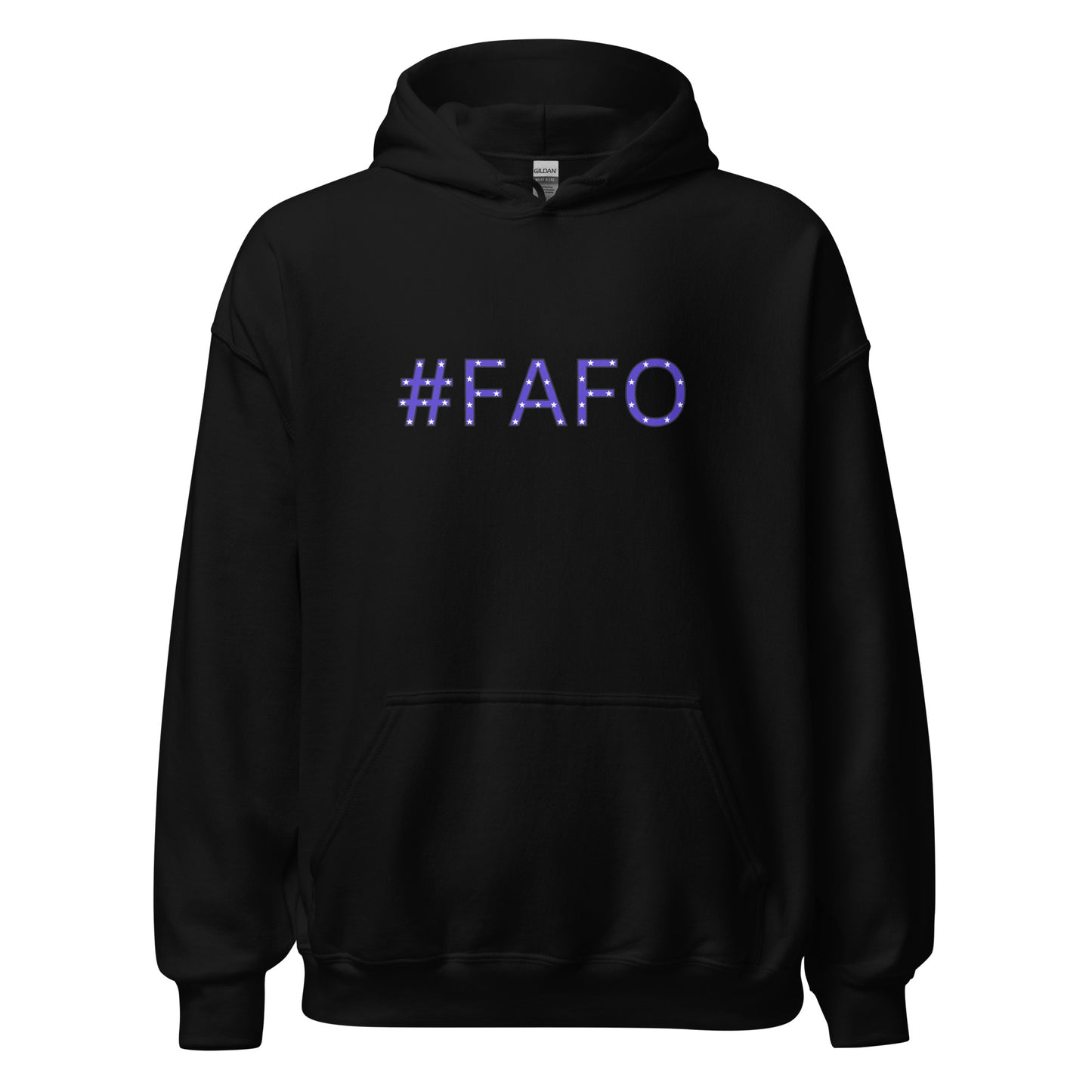 #FAFO - Unisex Hoodie Shirts & Tops Woke American Apparel Black S