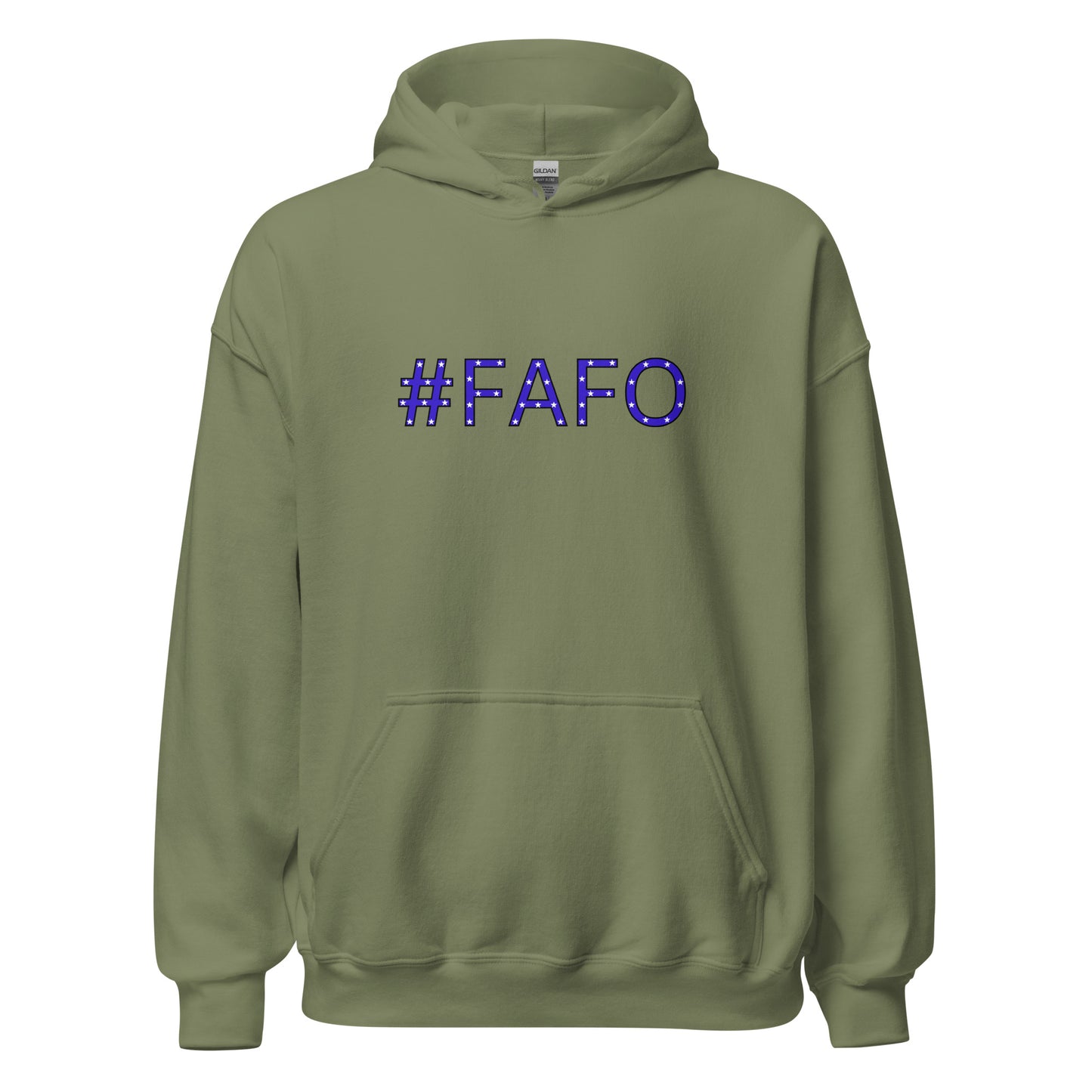 #FAFO - Unisex Hoodie Shirts & Tops Woke American Apparel Military Green S