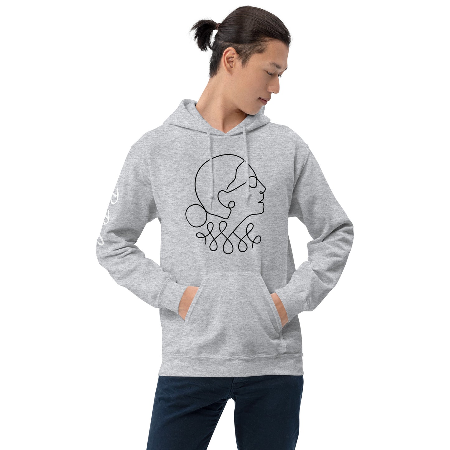 Ruth Bader Ginsburg - Hoodie RBG Sleeve - Supporting Women's Rights Shirts & Tops Woke American Apparel