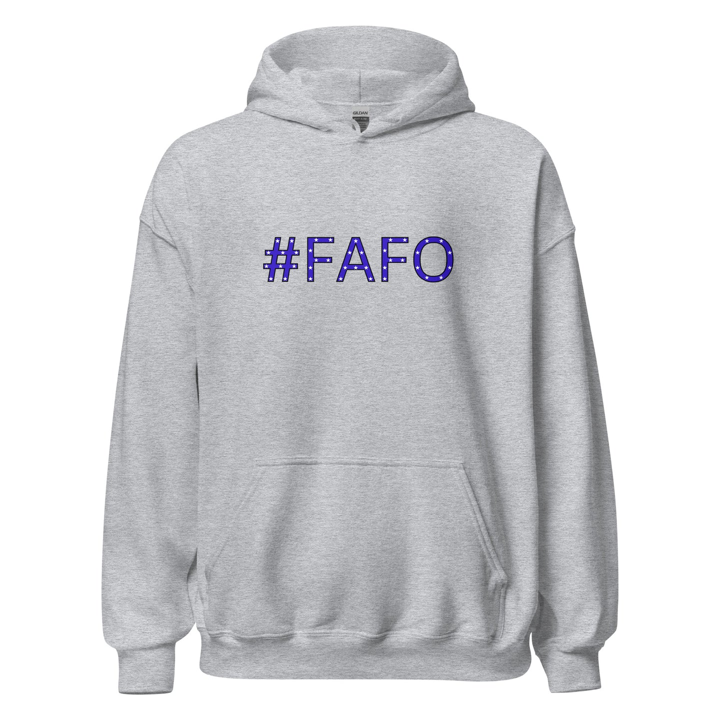 #FAFO - Unisex Hoodie Shirts & Tops Woke American Apparel Sport Grey S