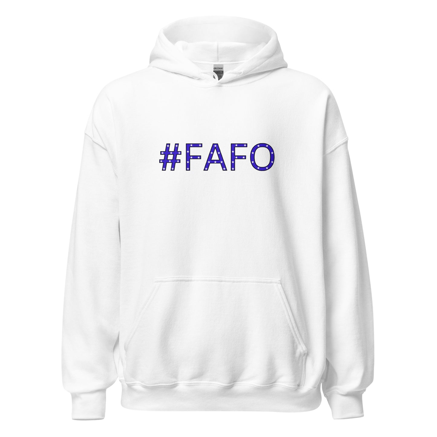 #FAFO - Unisex Hoodie Shirts & Tops Woke American Apparel White S