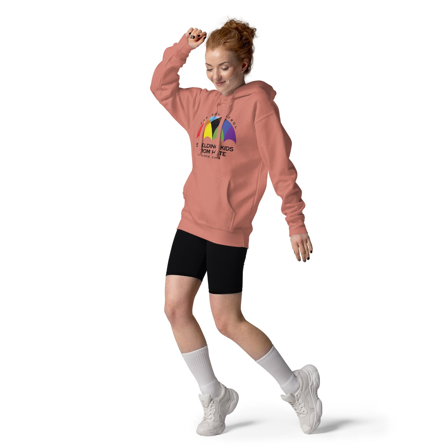 Parasol Patrol - Unisex Hoodie Shirts & Tops Woke American Apparel Dusty Rose S