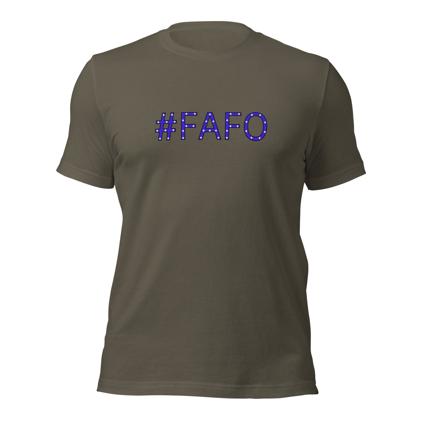 #FAFO - Unisex T-Shirt Shirts & Tops Woke American Apparel Army S
