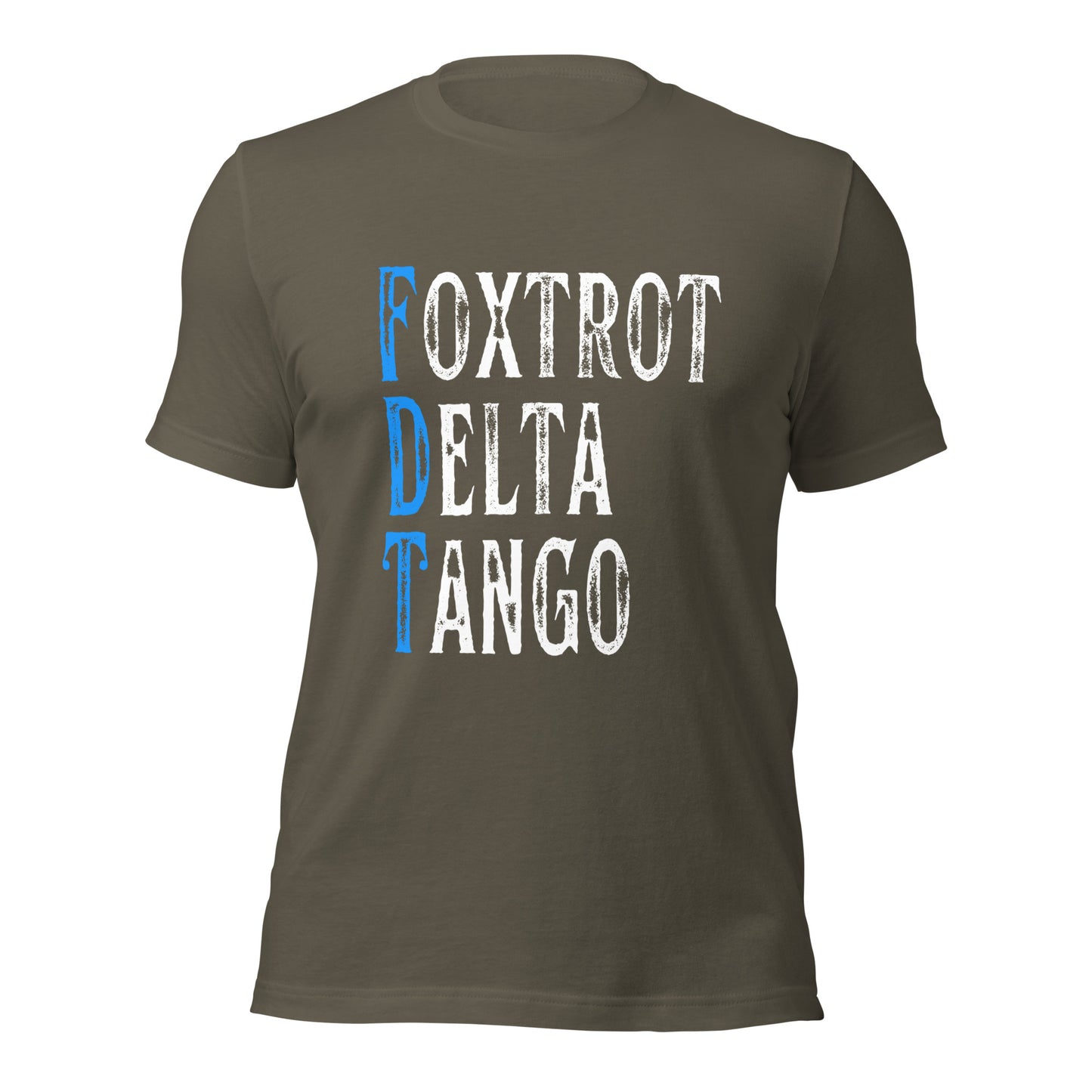 Foxtrot Delta Tango - Unisex T-Shirt Shirts & Tops Woke American Apparel