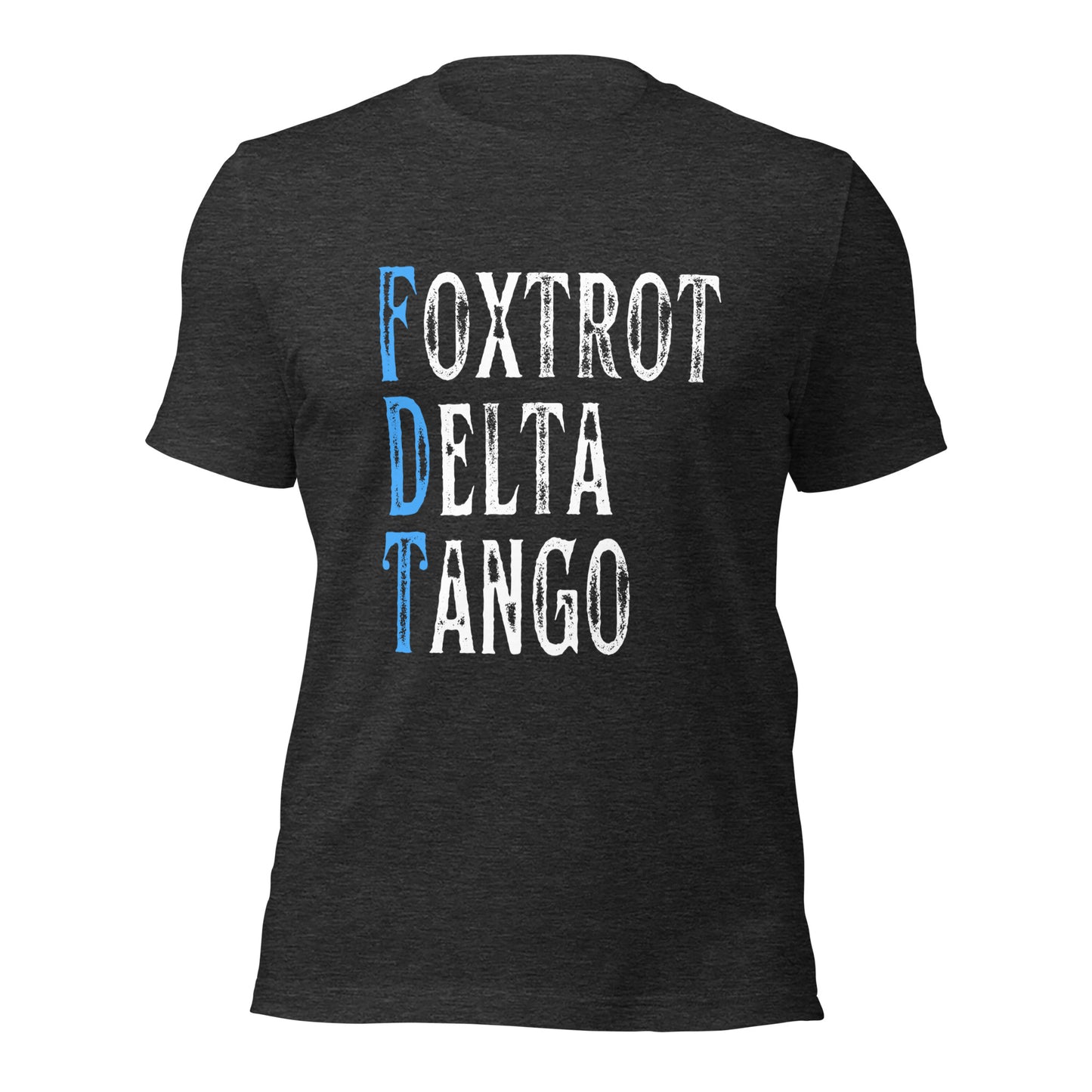 Foxtrot Delta Tango - Unisex T-Shirt Shirts & Tops Woke American Apparel