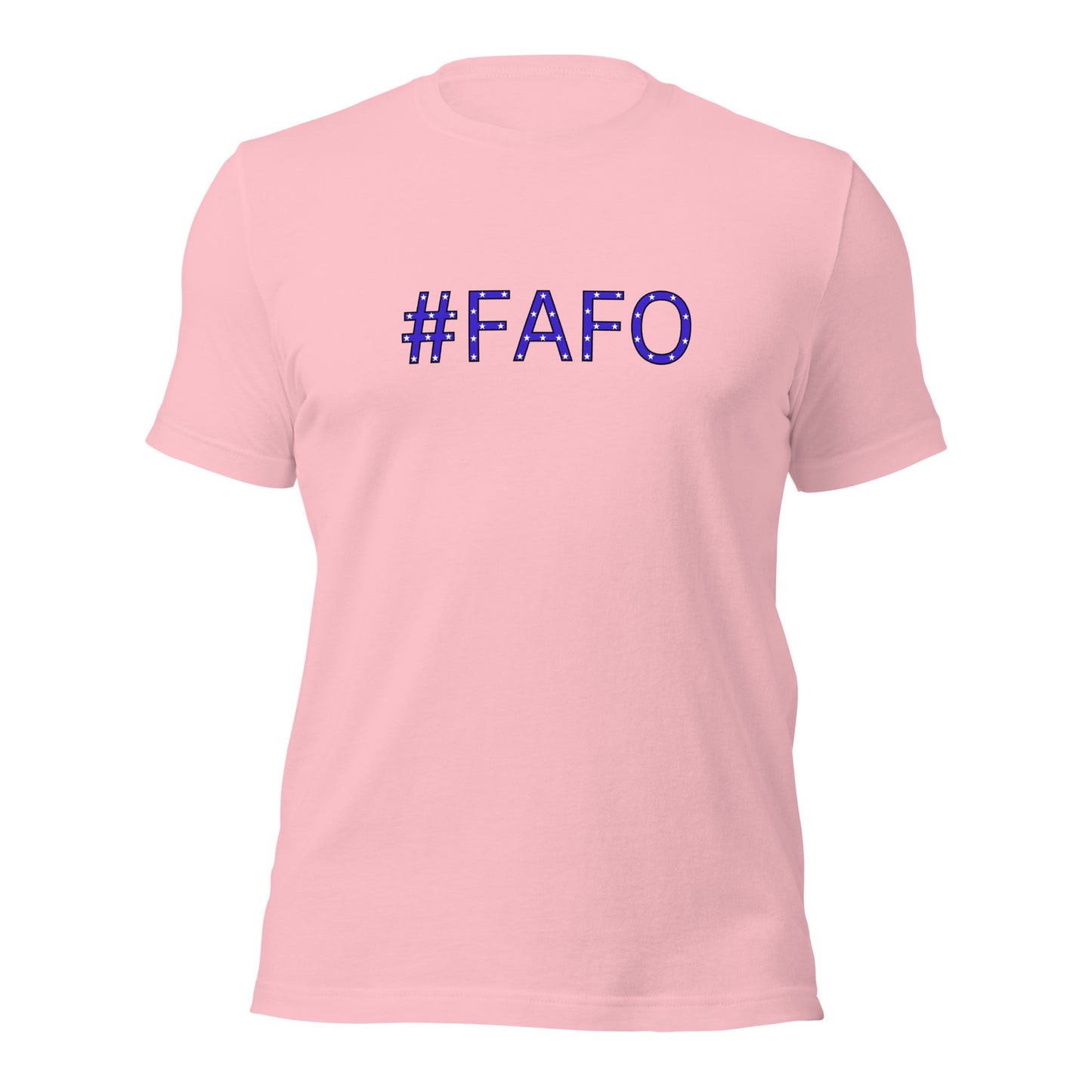 #FAFO - Unisex T-Shirt Shirts & Tops Woke American Apparel Pink S