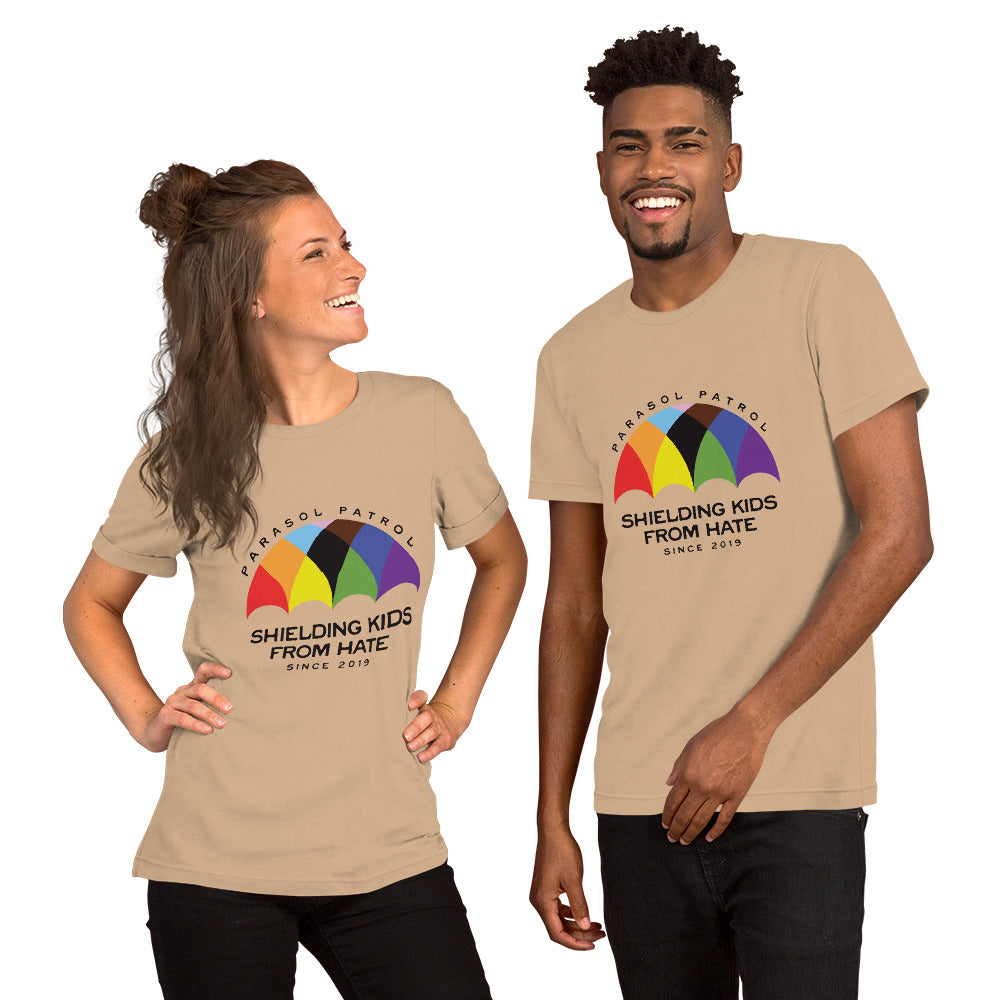 Parasol Patrol - Unisex T-Shirt Shirts & Tops Woke American Apparel