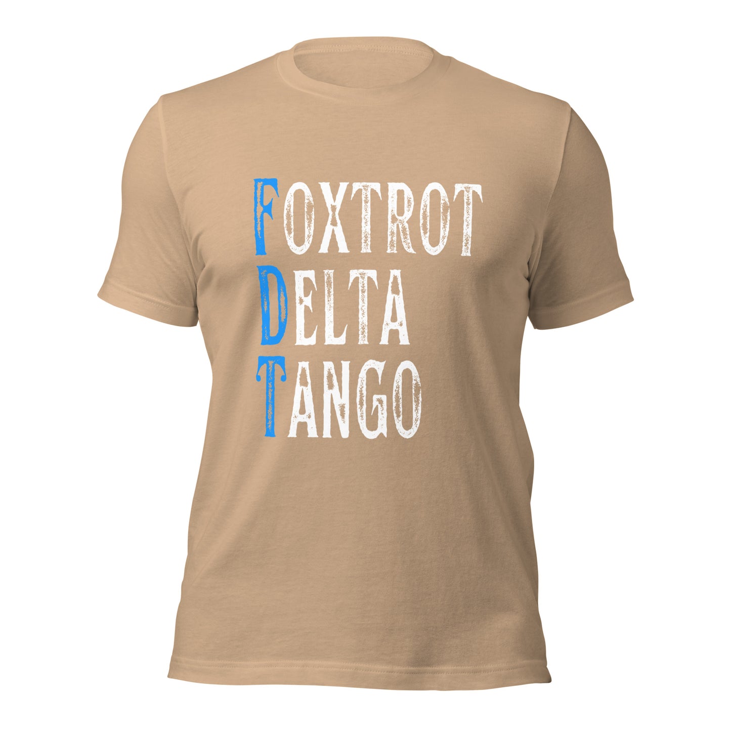 Foxtrot Delta Tango - Unisex T-Shirt Shirts & Tops Woke American Apparel