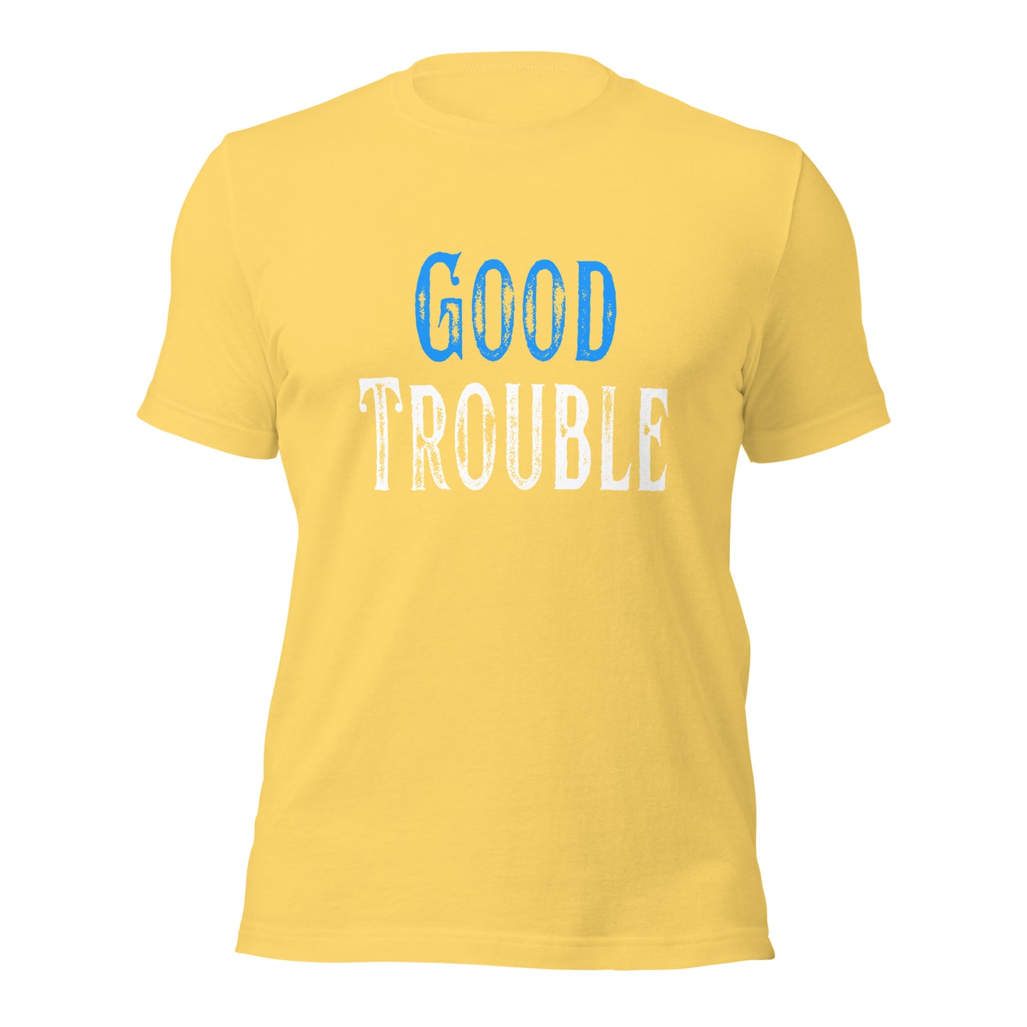 Good Trouble - Unisex T-Shirt Shirts & Tops Woke American Apparel Yellow S