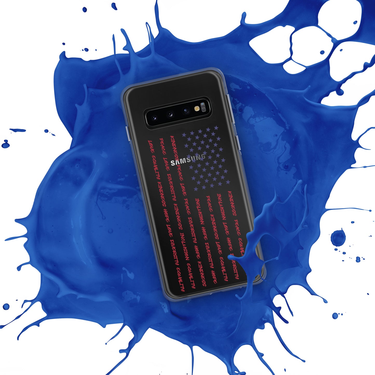Flag Words of Kindness - Case for Samsung® Phones Mobile Phone Cases Woke American Apparel