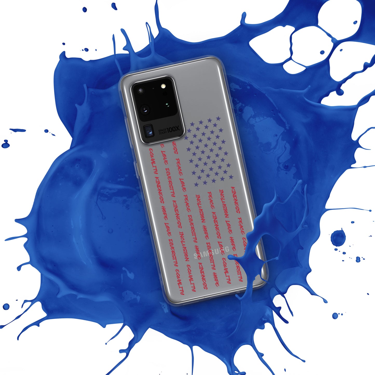 Flag Words of Kindness - Case for Samsung® Phones Mobile Phone Cases Woke American Apparel