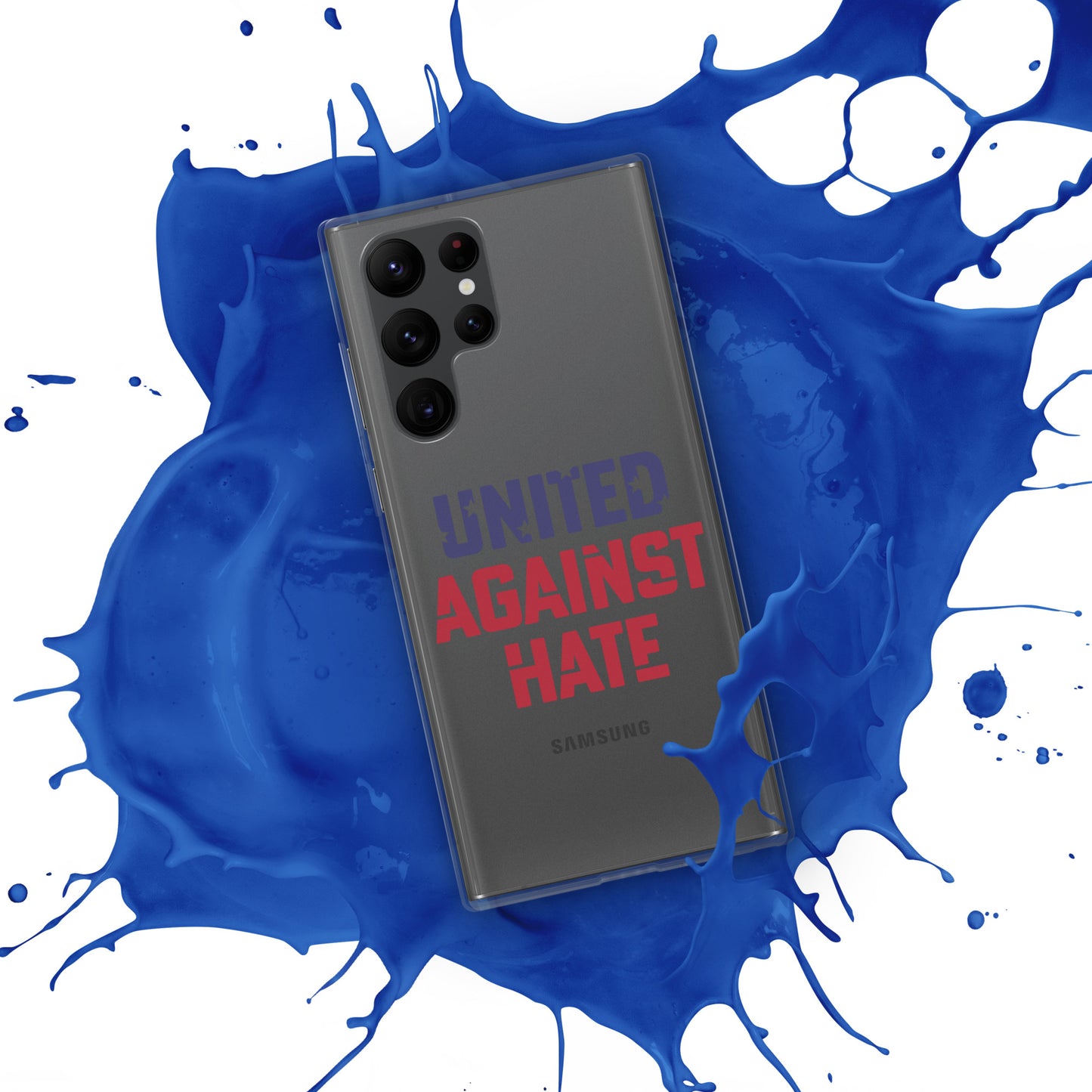 United Against Hate - Samsung® Case - Supporting Black Lives Matter and Equal Rights for All Americans Mobile Phone Cases Woke American Apparel