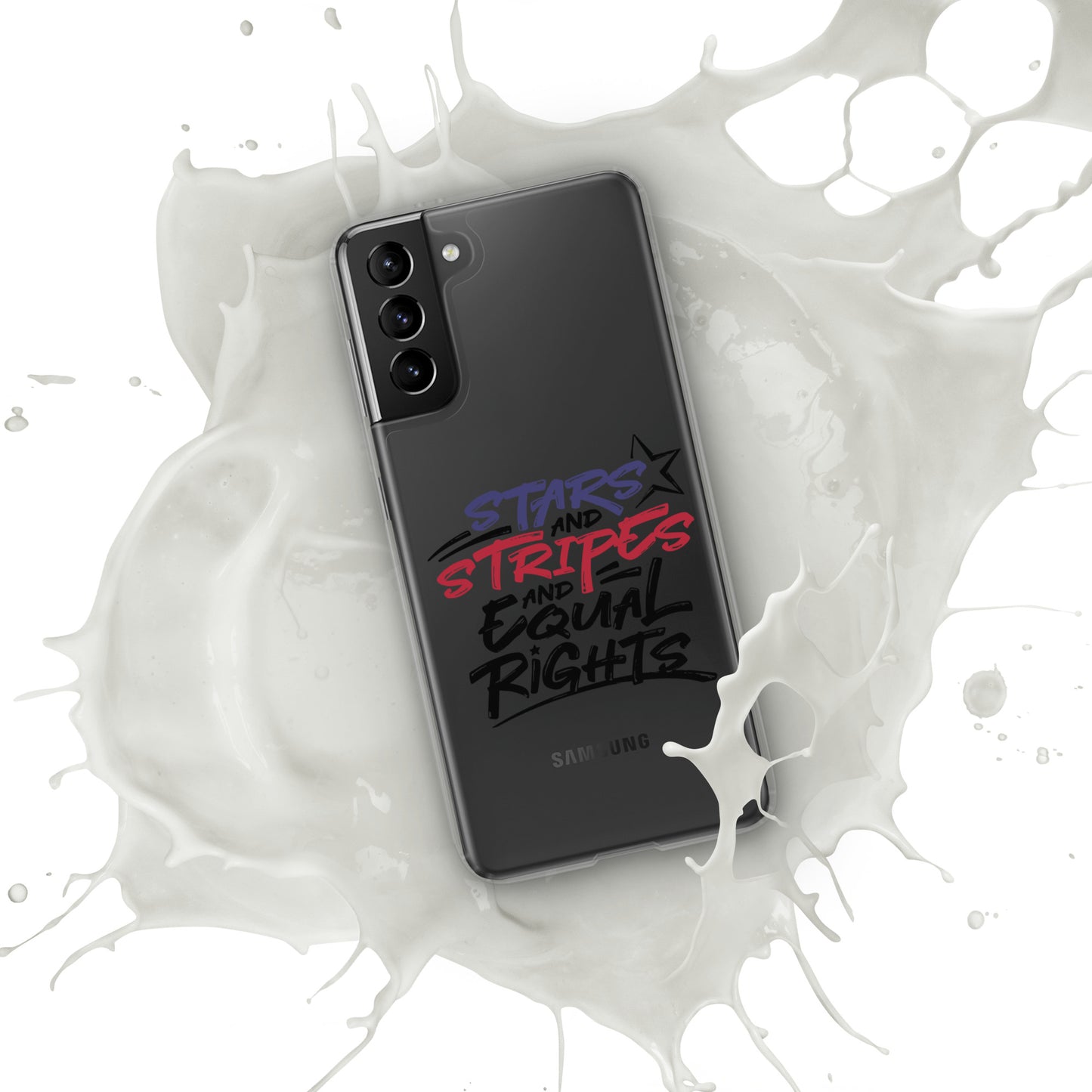 Stars and Stripes and Equal Rights - Case for Samsung® Phones Mobile Phone Cases Woke American Apparel Samsung Galaxy S21 Plus