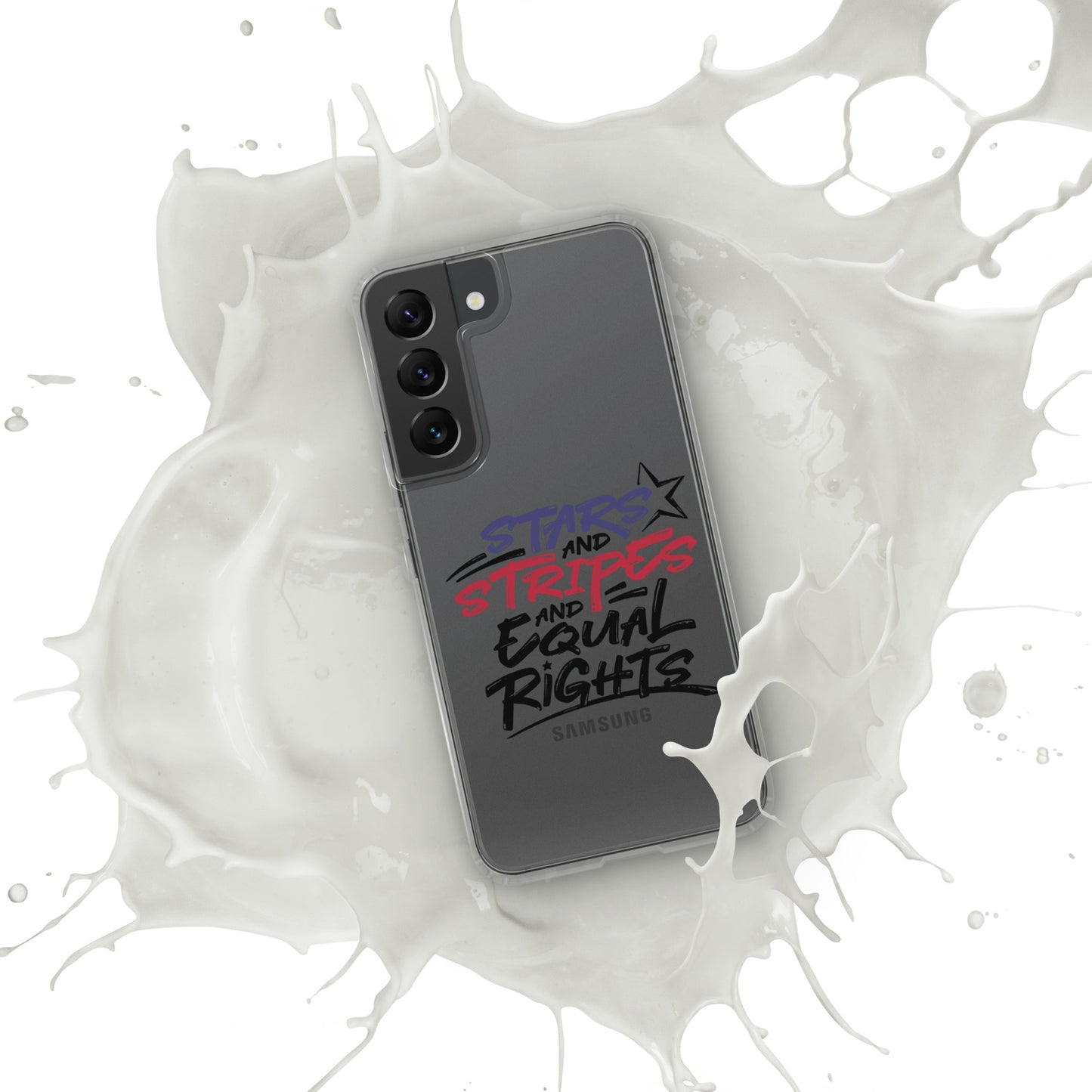 Stars and Stripes and Equal Rights - Case for Samsung® Phones Mobile Phone Cases Woke American Apparel Samsung Galaxy S22