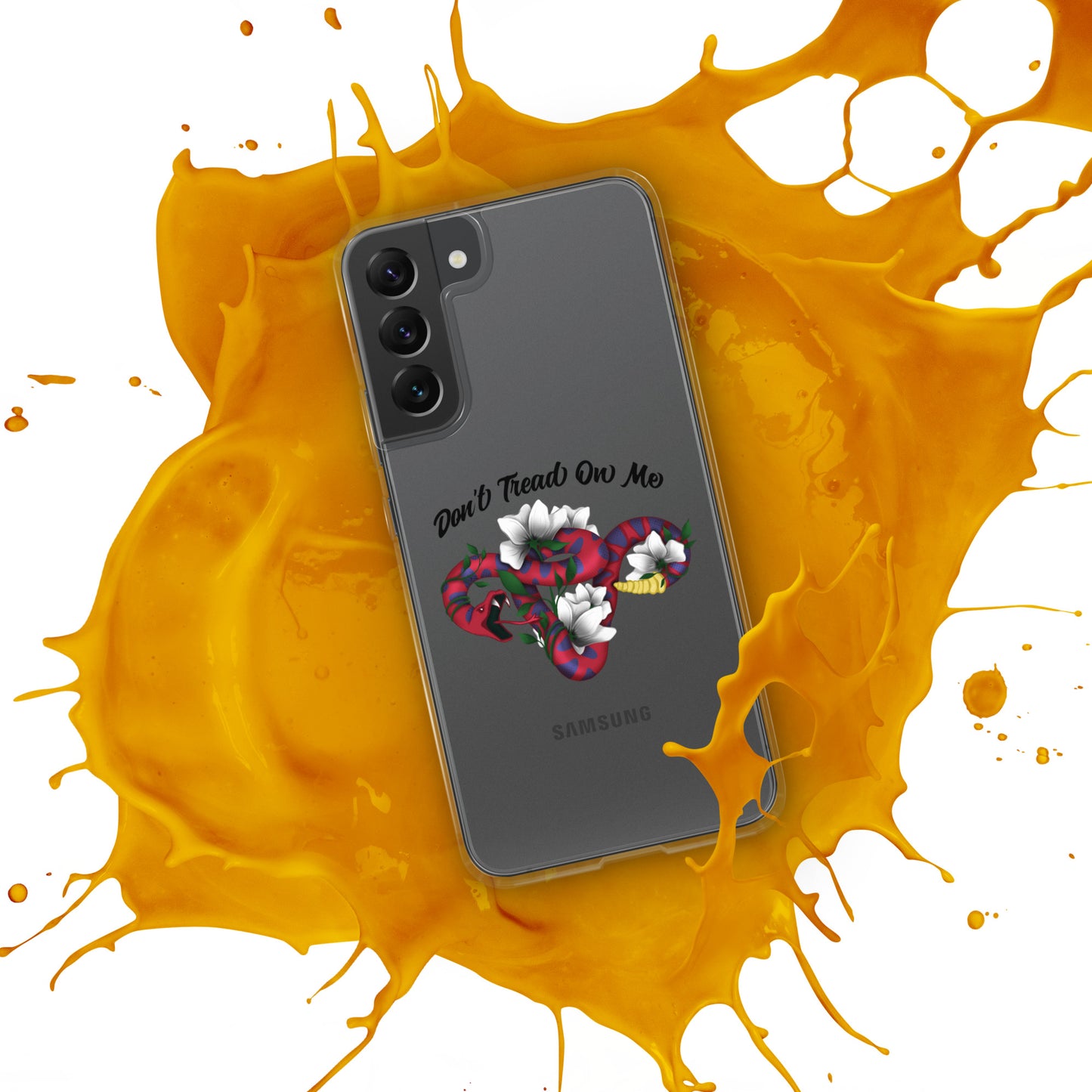 Don't Tread On Me - Samsung® Phone Case - Supporting Women's Rights Mobile Phone Cases Woke American Apparel