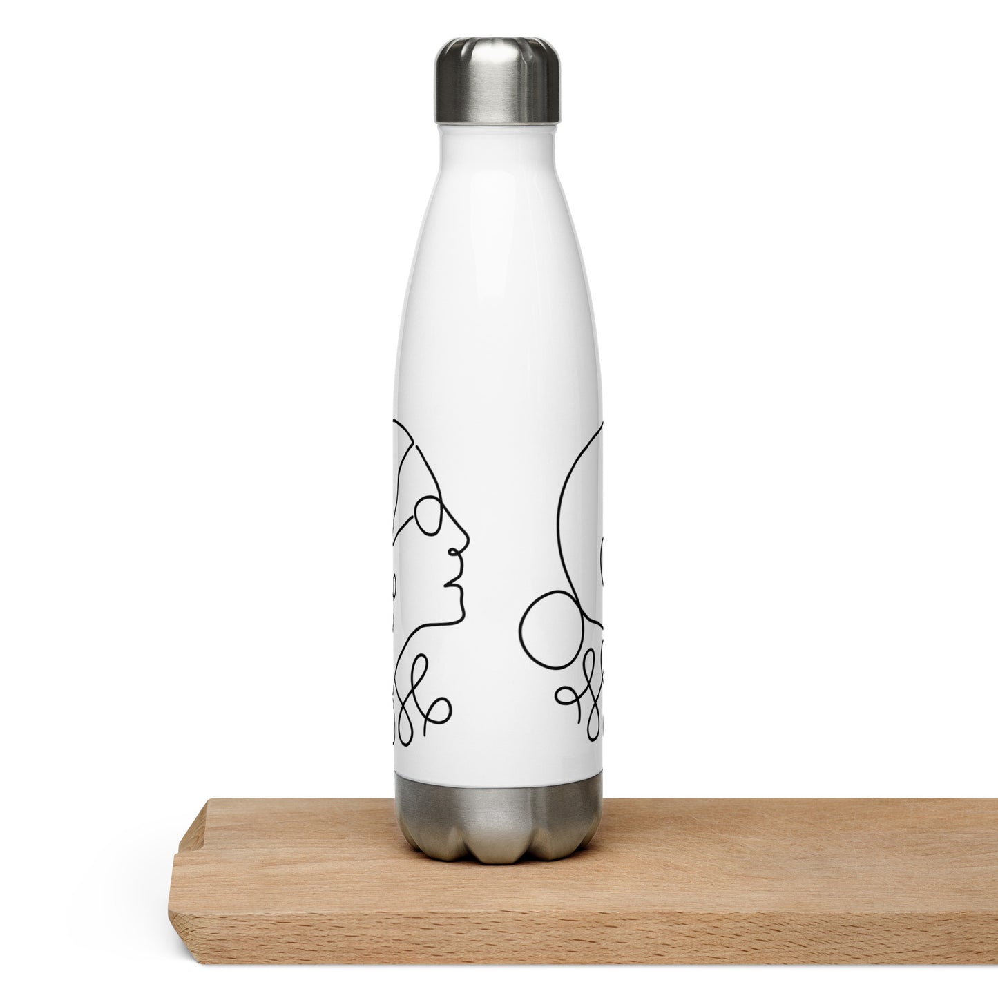 Ruth Bader Ginsburg - Stainless Steel Water Bottle - Supporting Women's Rights Water Bottles Woke American Apparel Default Title