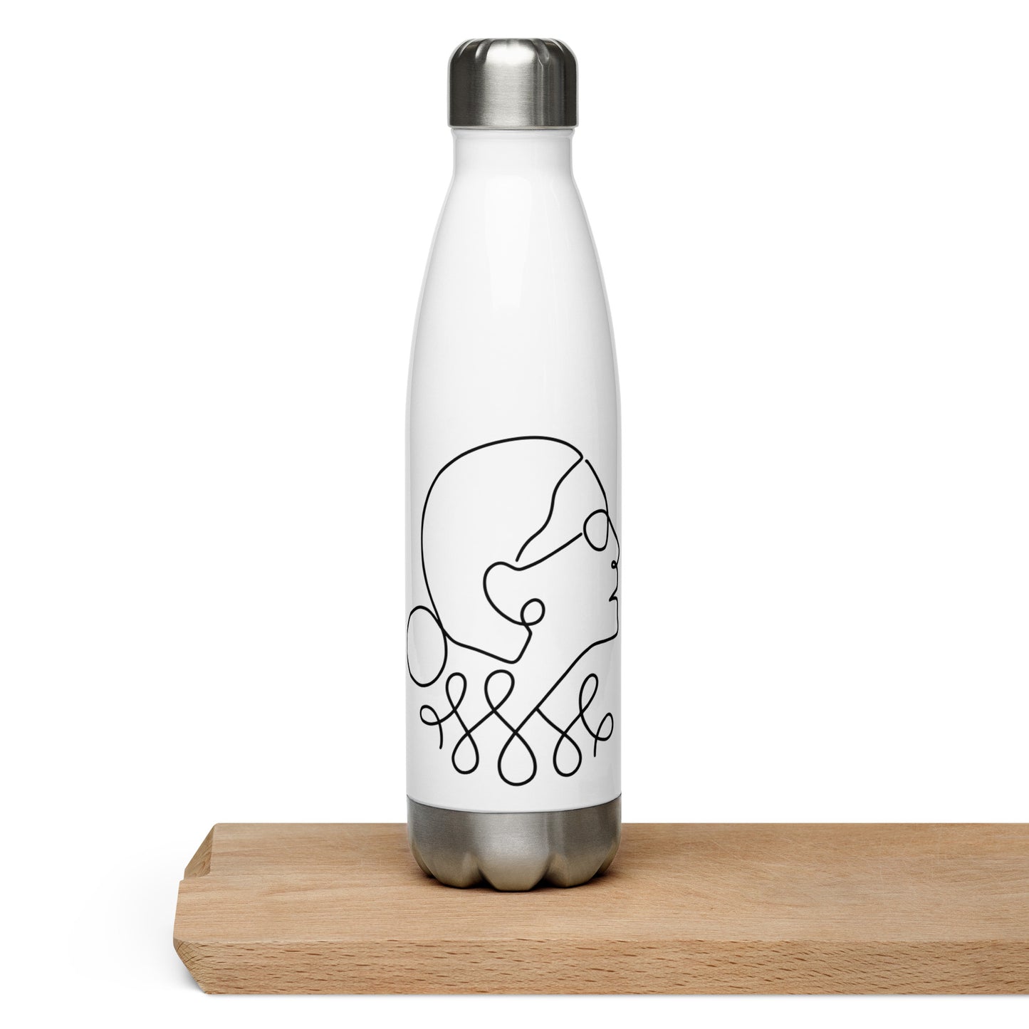Ruth Bader Ginsburg - Stainless Steel Water Bottle - Supporting Women's Rights Water Bottles Woke American Apparel